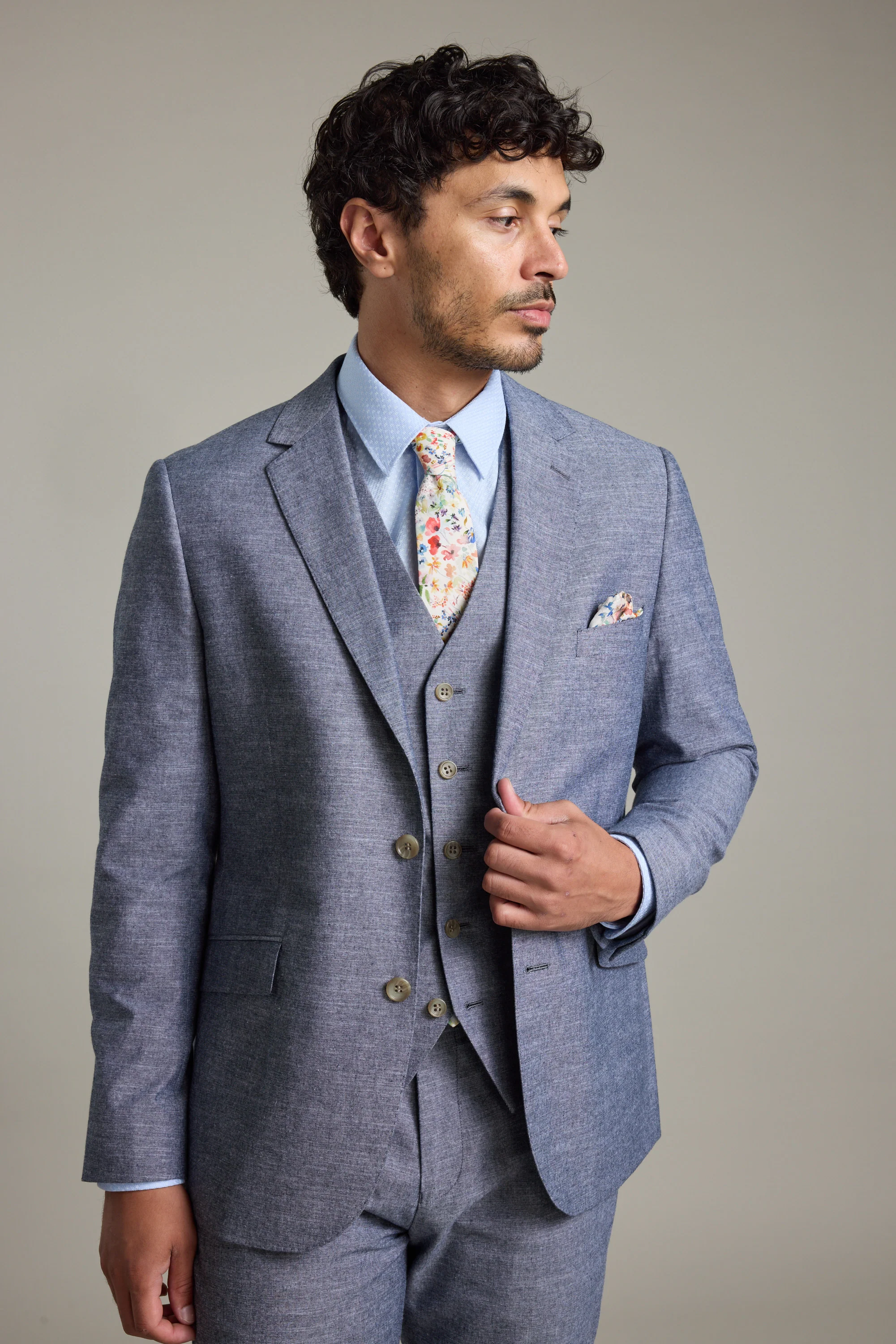 Brighton Cotton Waistcoat - Image 6