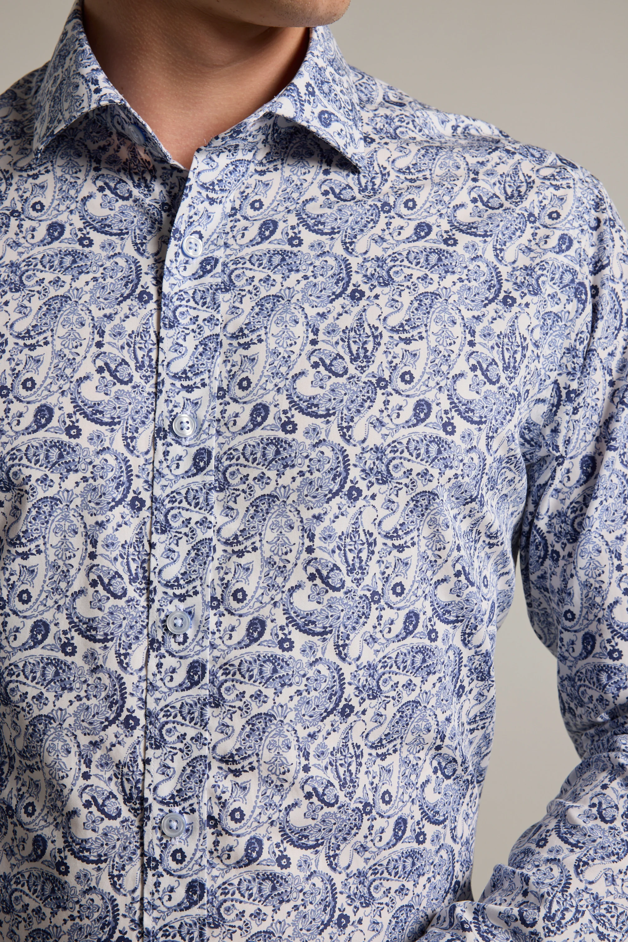 Buckman Print Business Shirt - Image 3