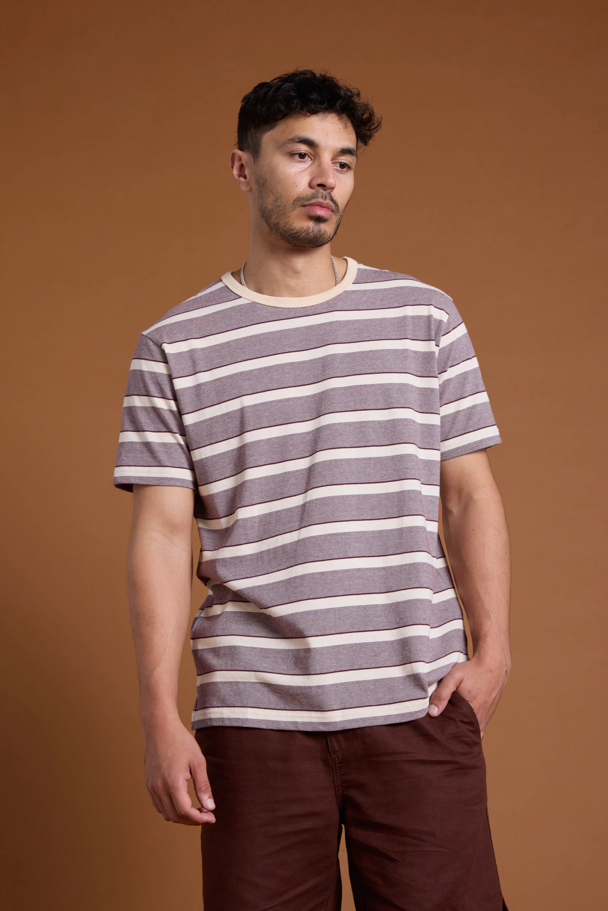 Chester Stripe Tee - Image 4