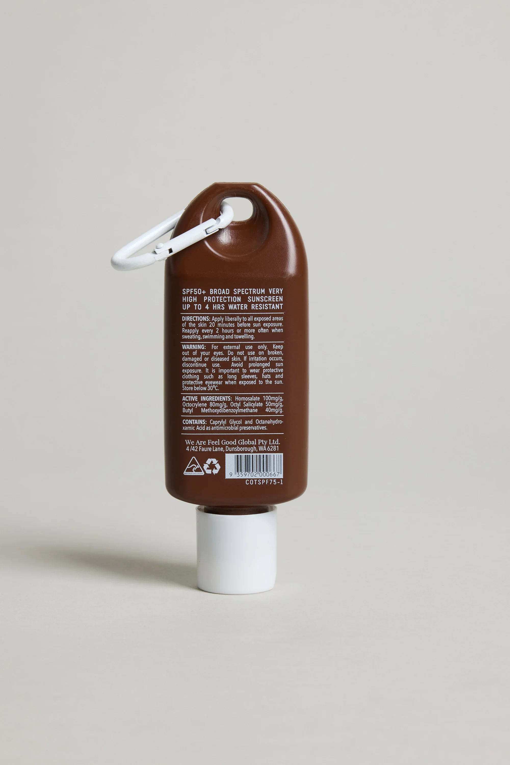 Coconut Sunscreen Lotion SPF50+ 75ml (Traveller) - Image 4