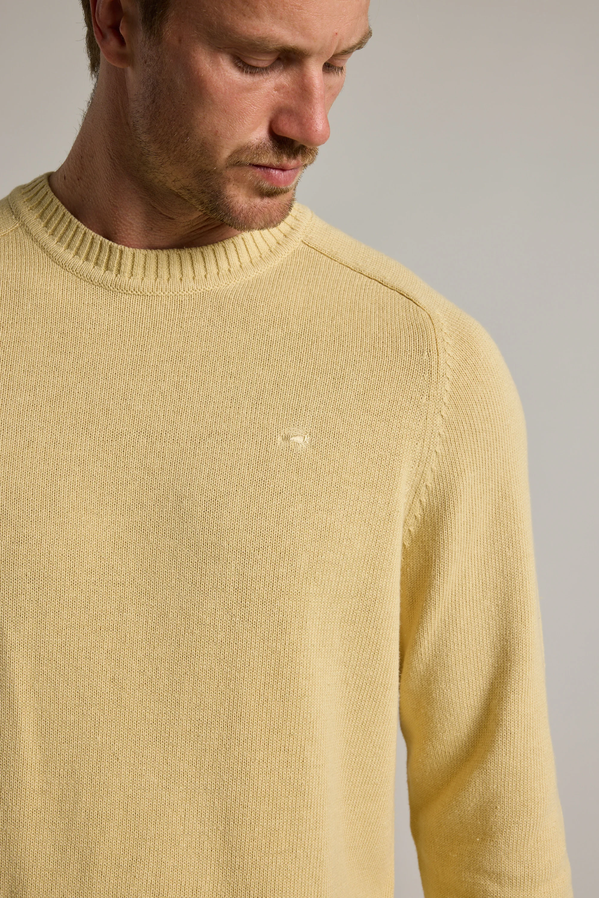 Compton Cotton Linen Crew - Image 3
