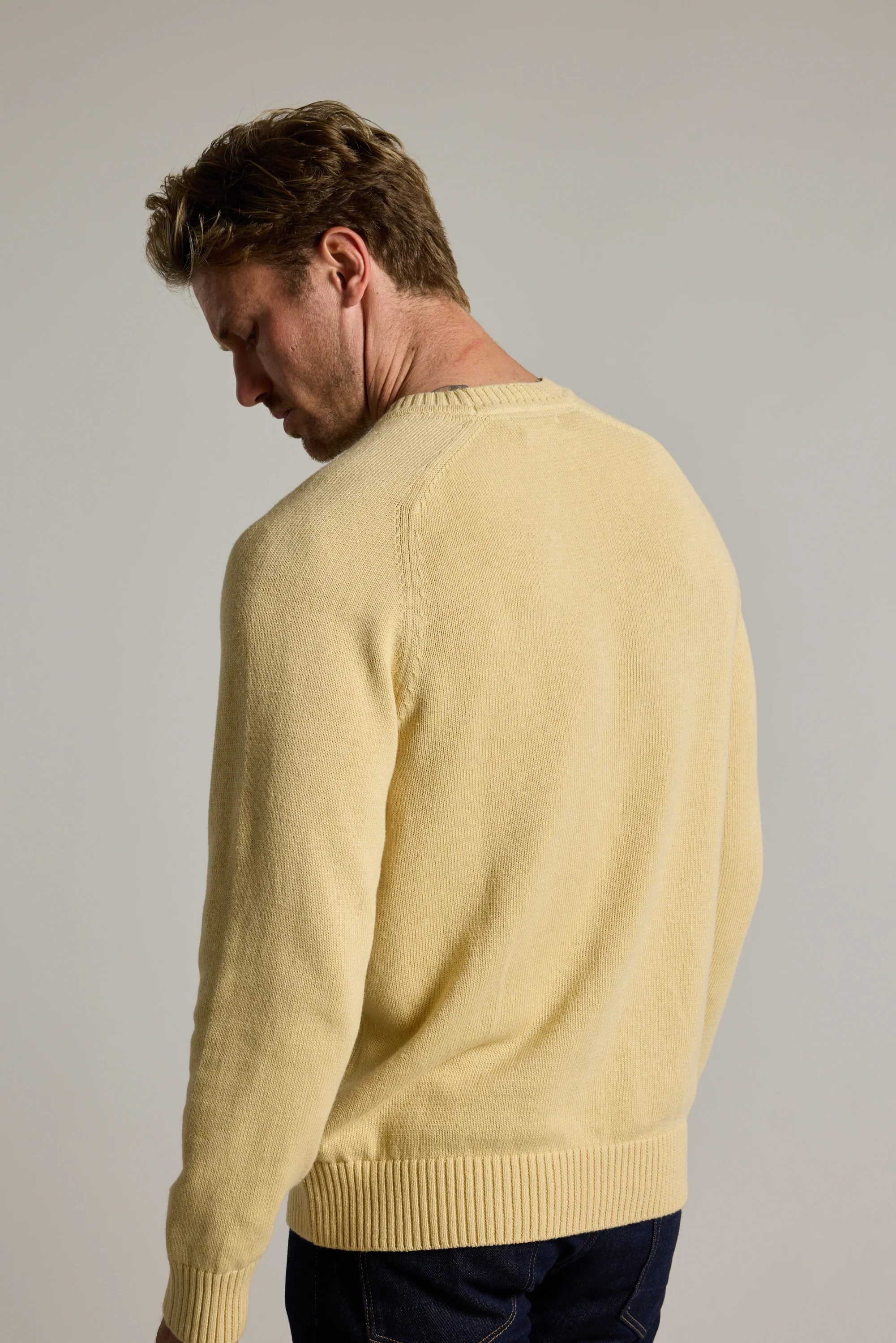 Compton Cotton Linen Crew - Image 6