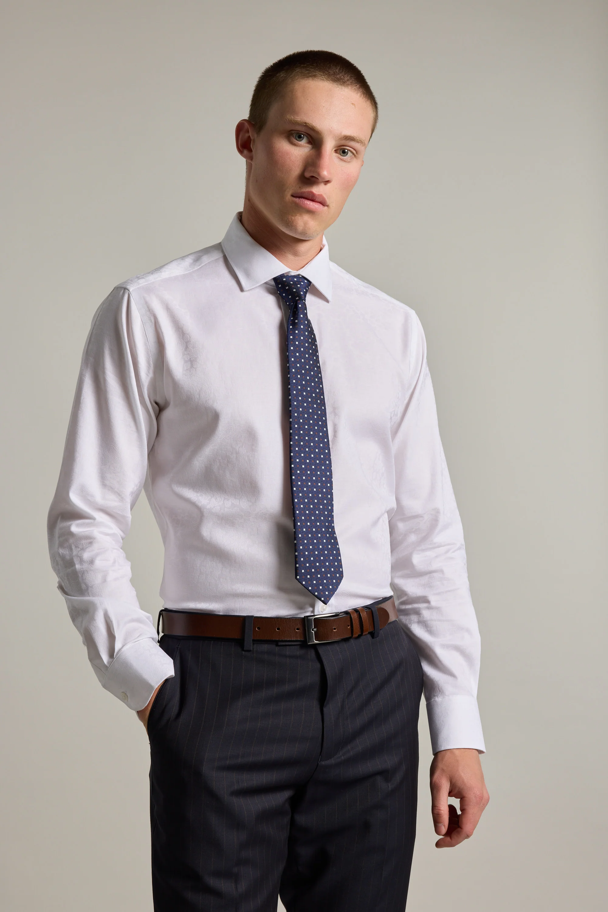 Corran Paisley Business Shirt - Image 2