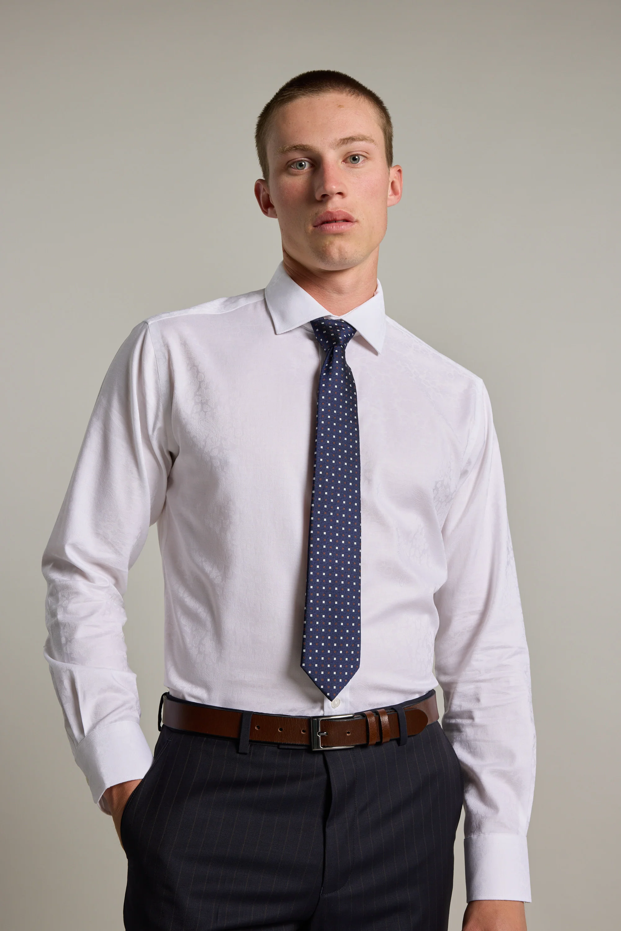 Corran Paisley Business Shirt - Image 4