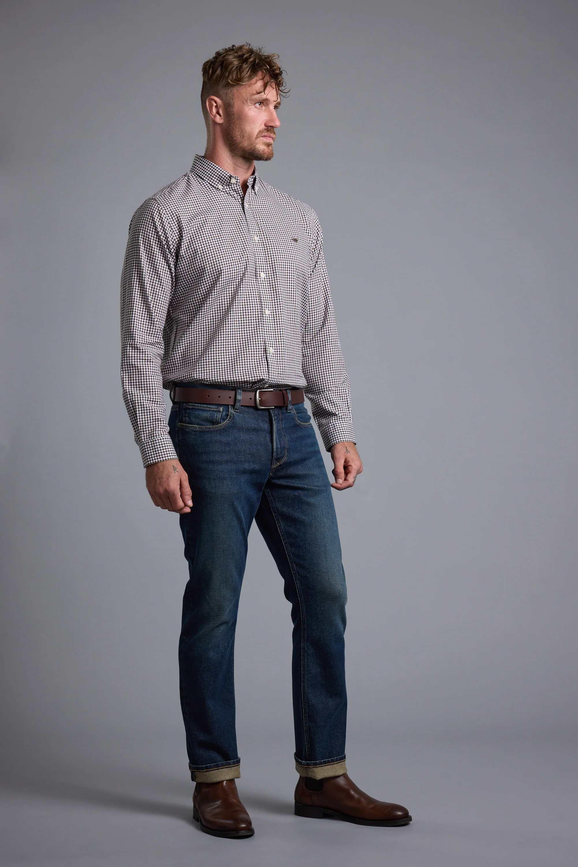 Courtland Check Shirt - Image 3
