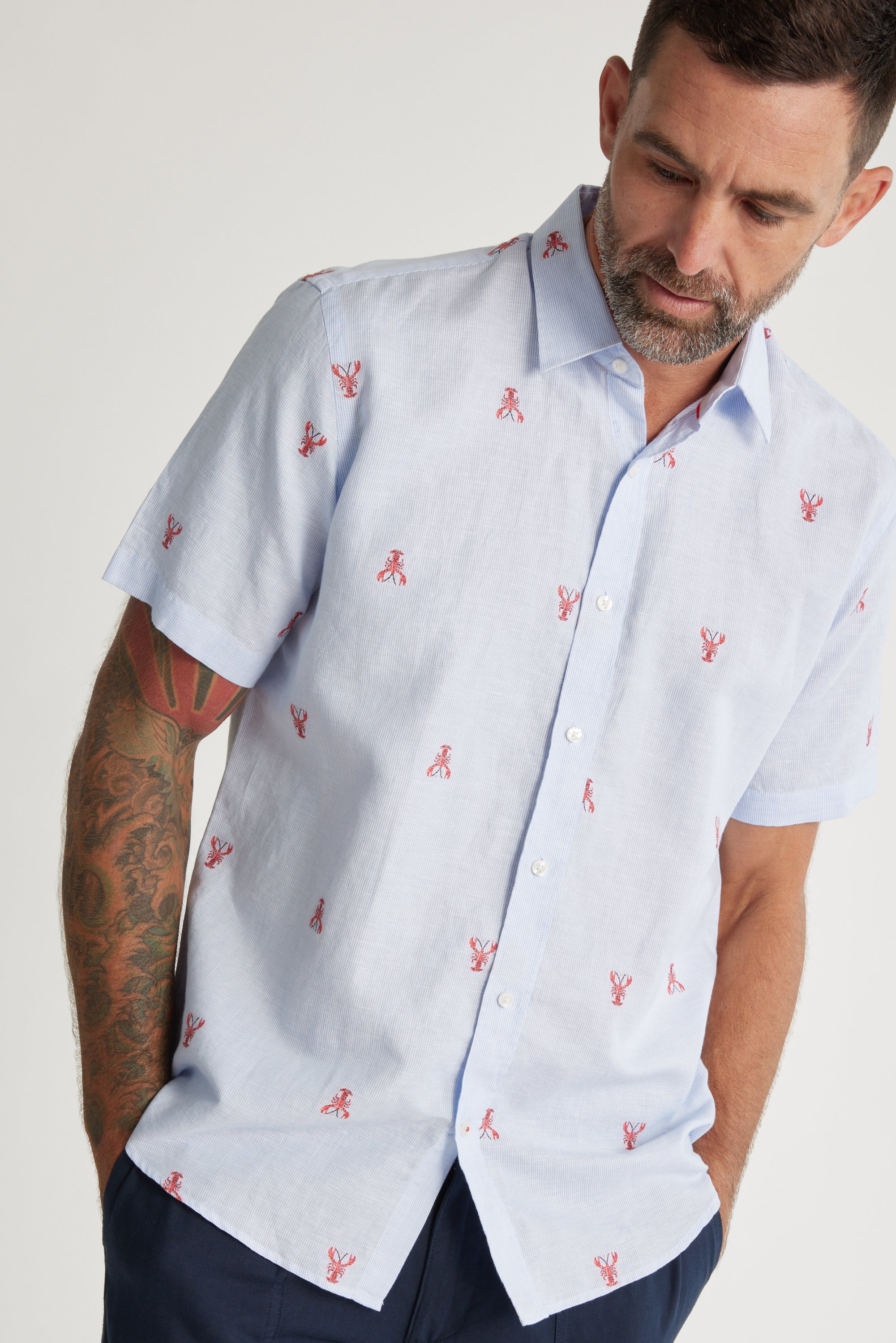 Crayton Embroidered Shirt - Image 2