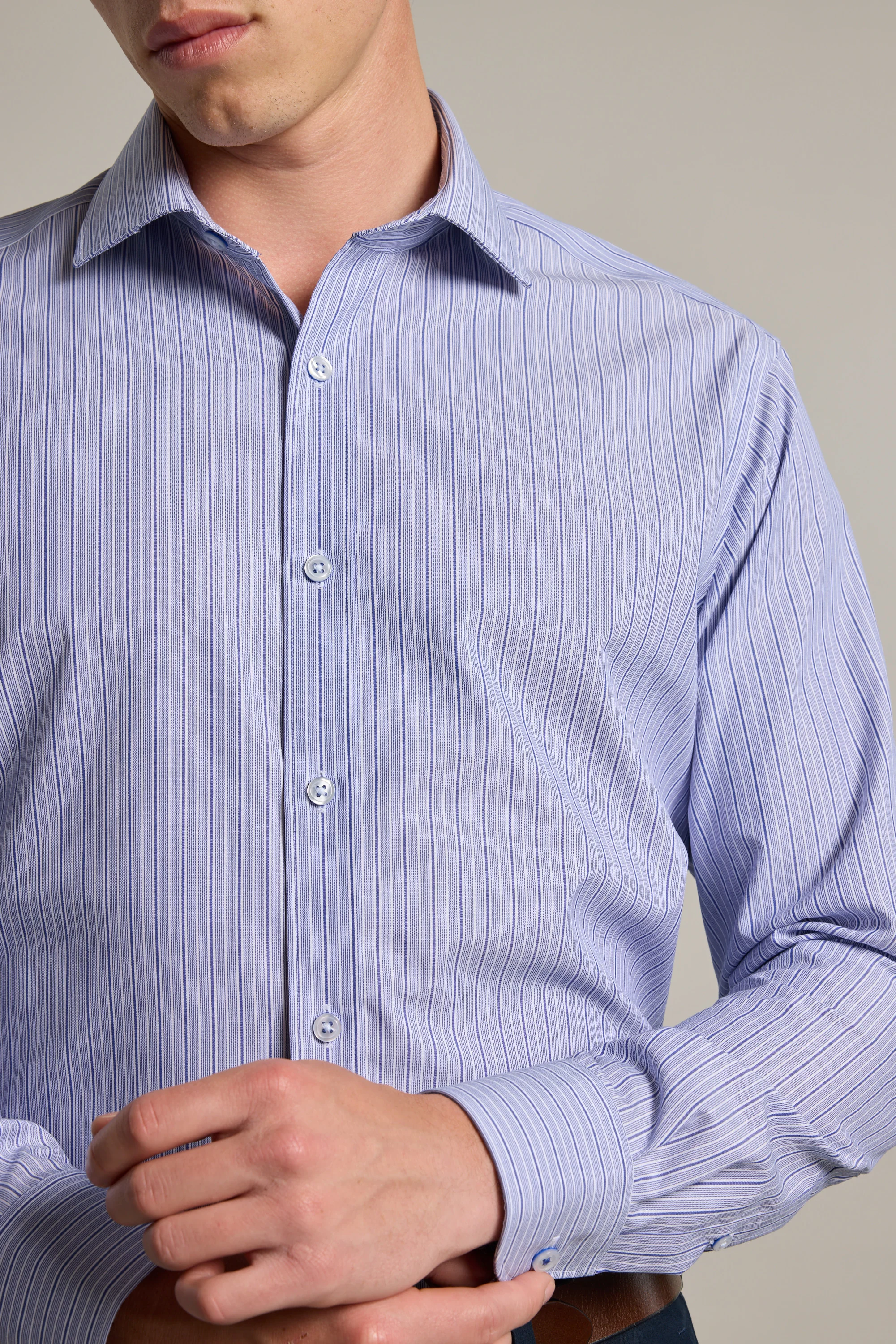 Cyrus Stripe Business Shirt - Image 3