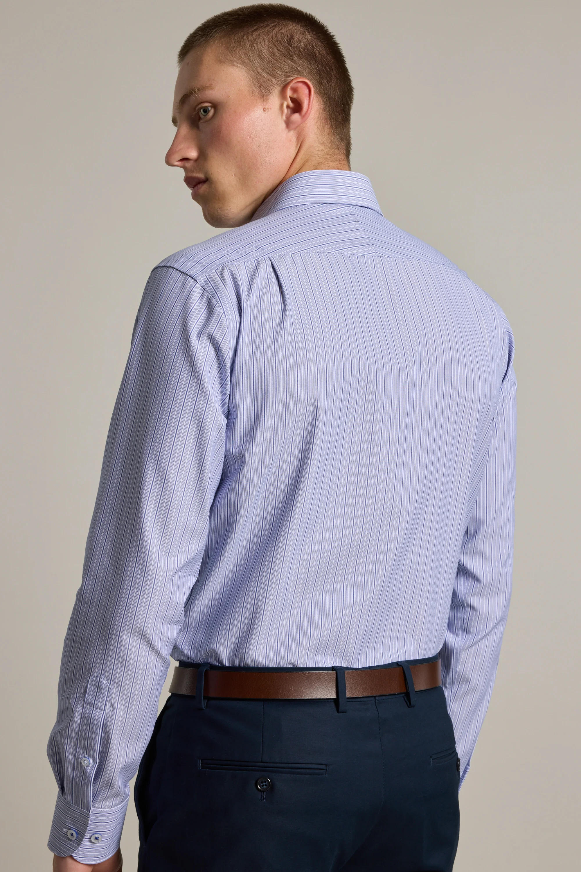 Cyrus Stripe Business Shirt - Image 6