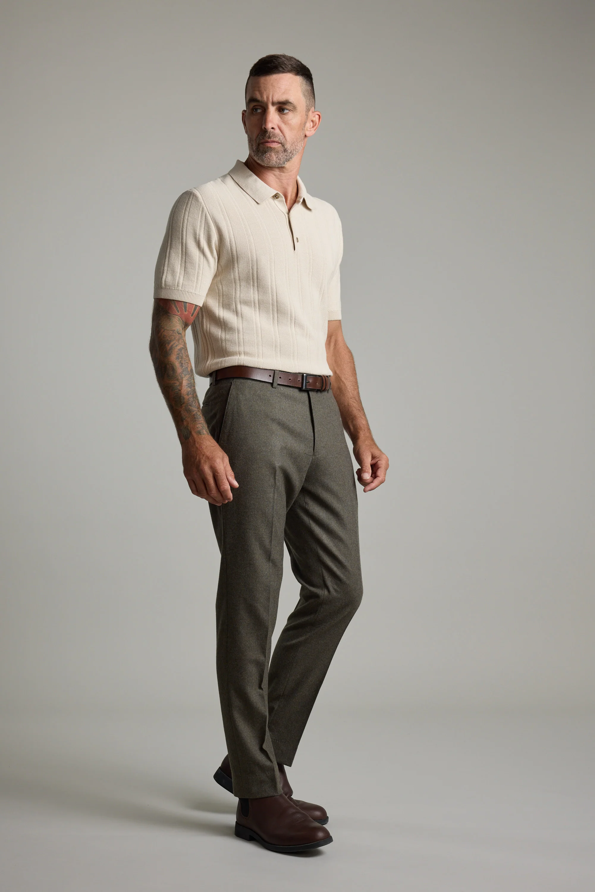 Darby Texture Suit Trouser - Image 7