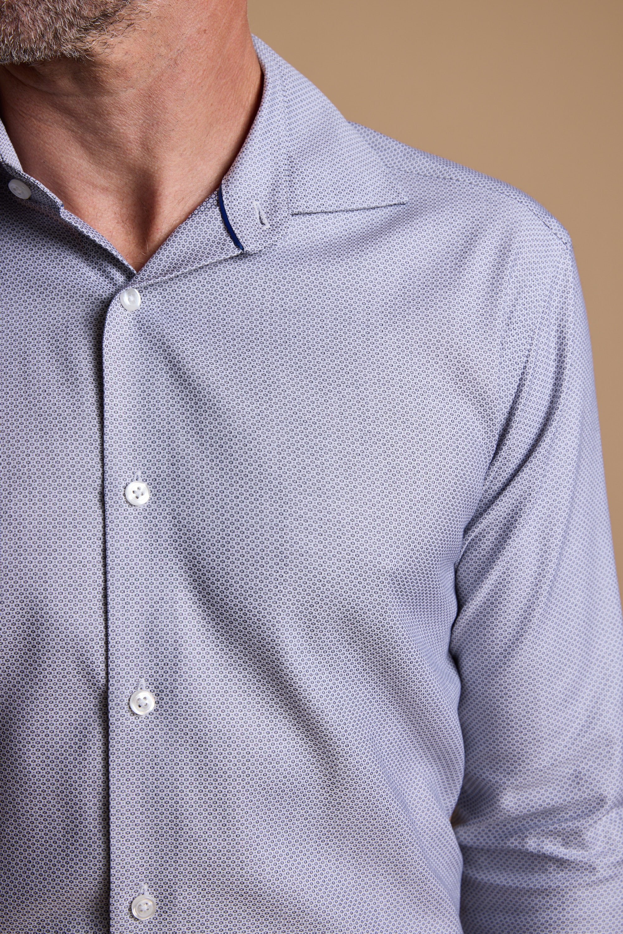 Eaton Jacquard Business Shirt - Image 2