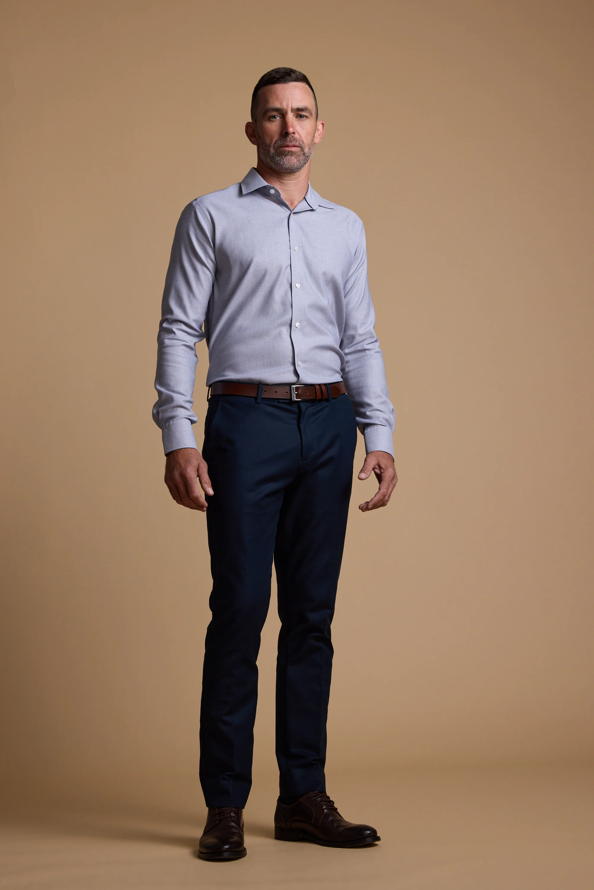 Eaton Jacquard Business Shirt - Image 5