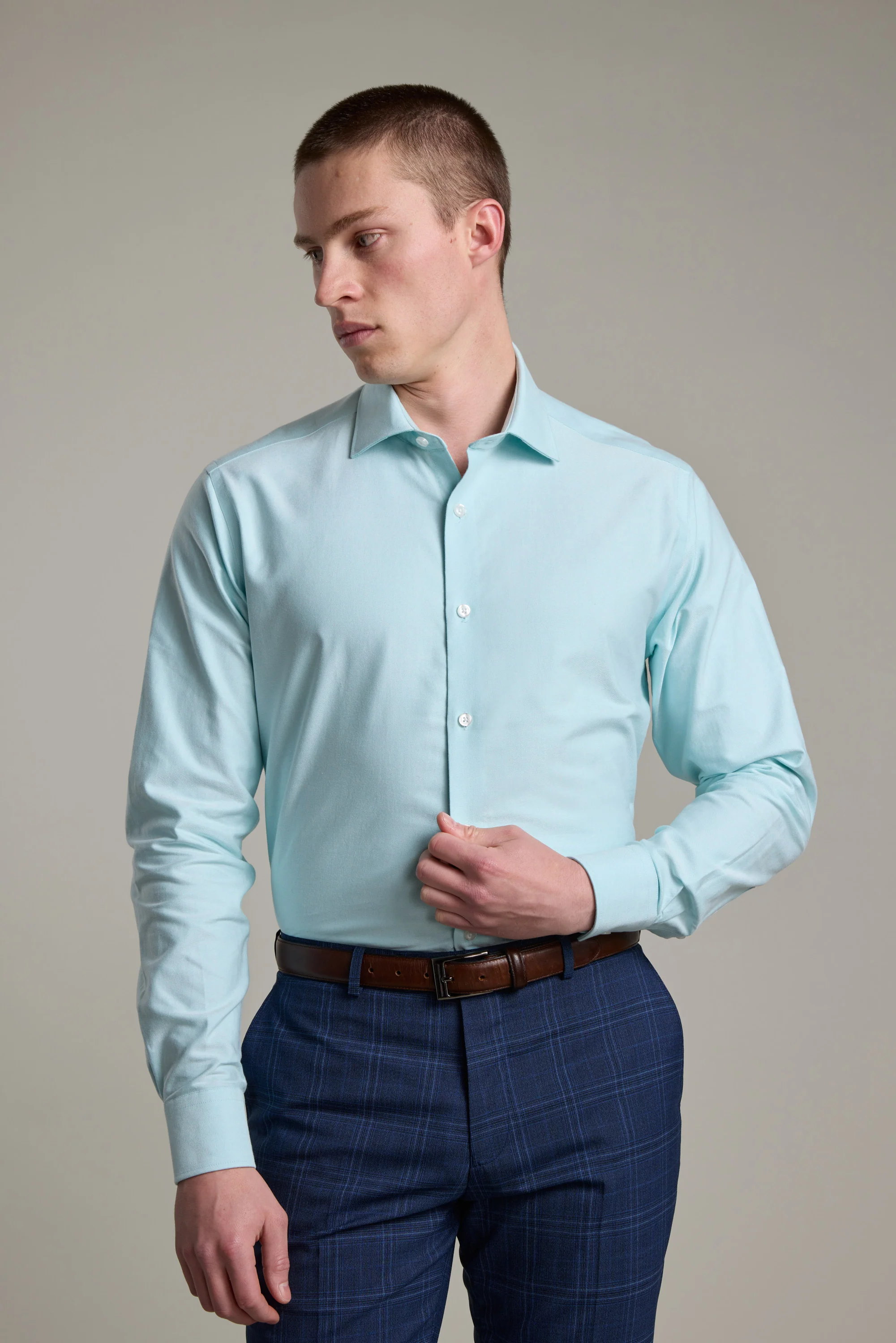 Edgar Texture Business Shirt - Image 3