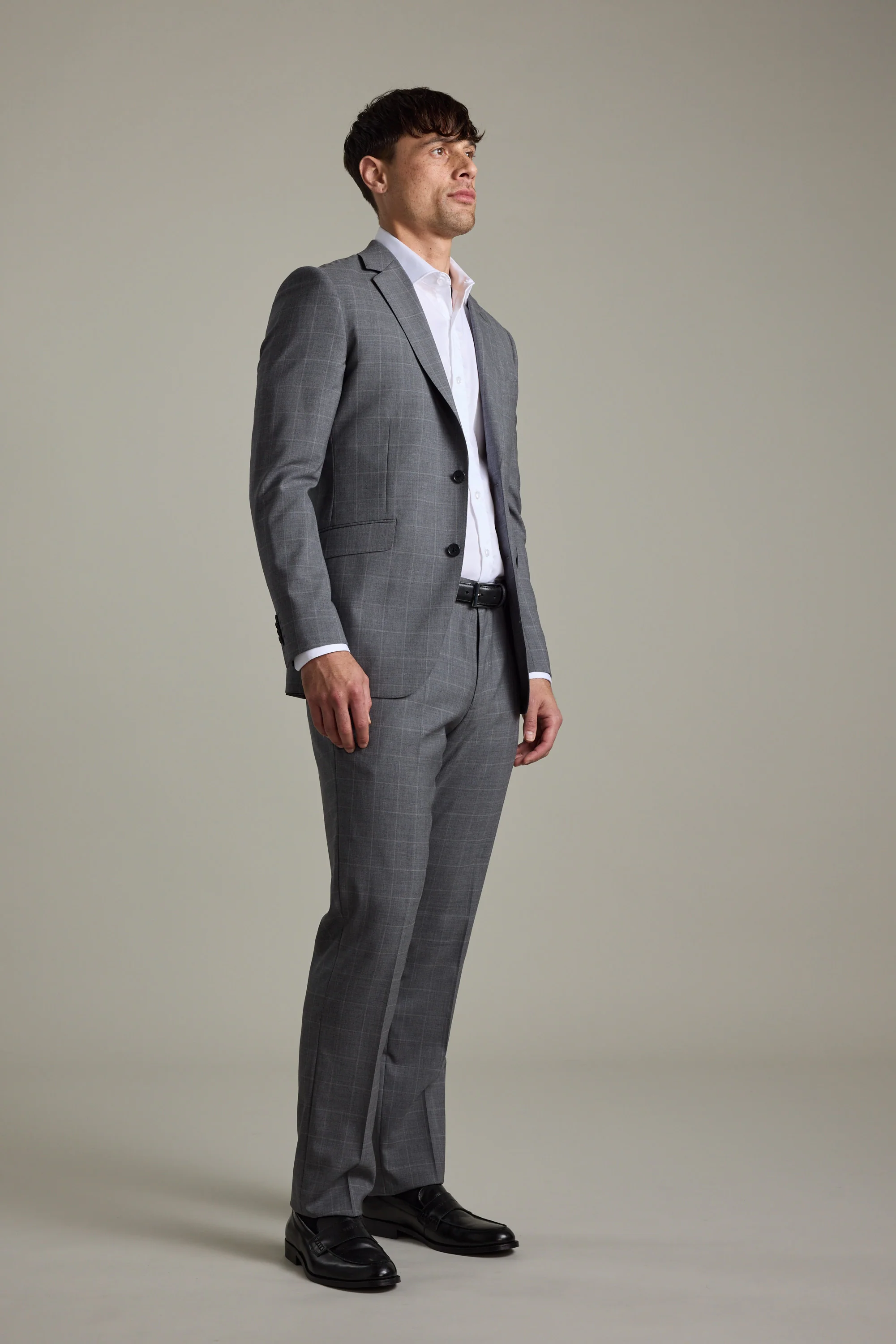 Everton Check Suit Jacket - Image 2