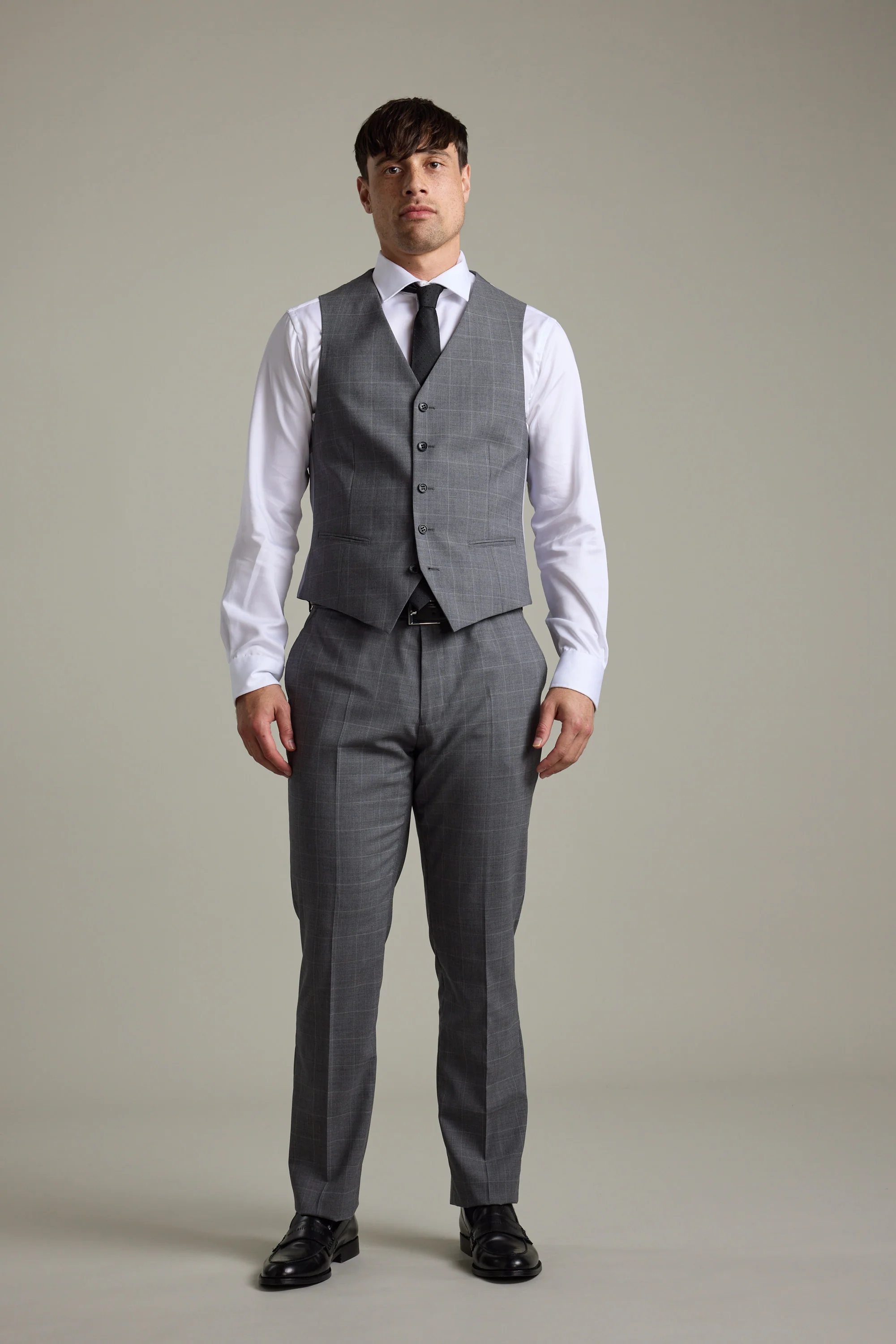 Everton Check Waistcoat - Image 5