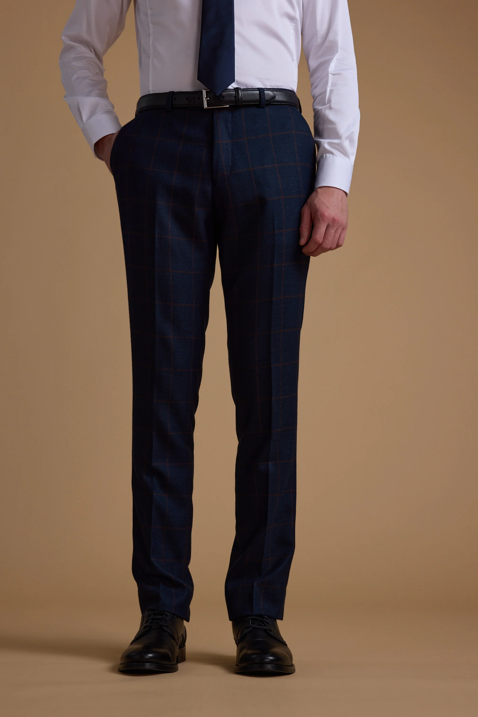 Exton Check Suit Trouser - Image 2