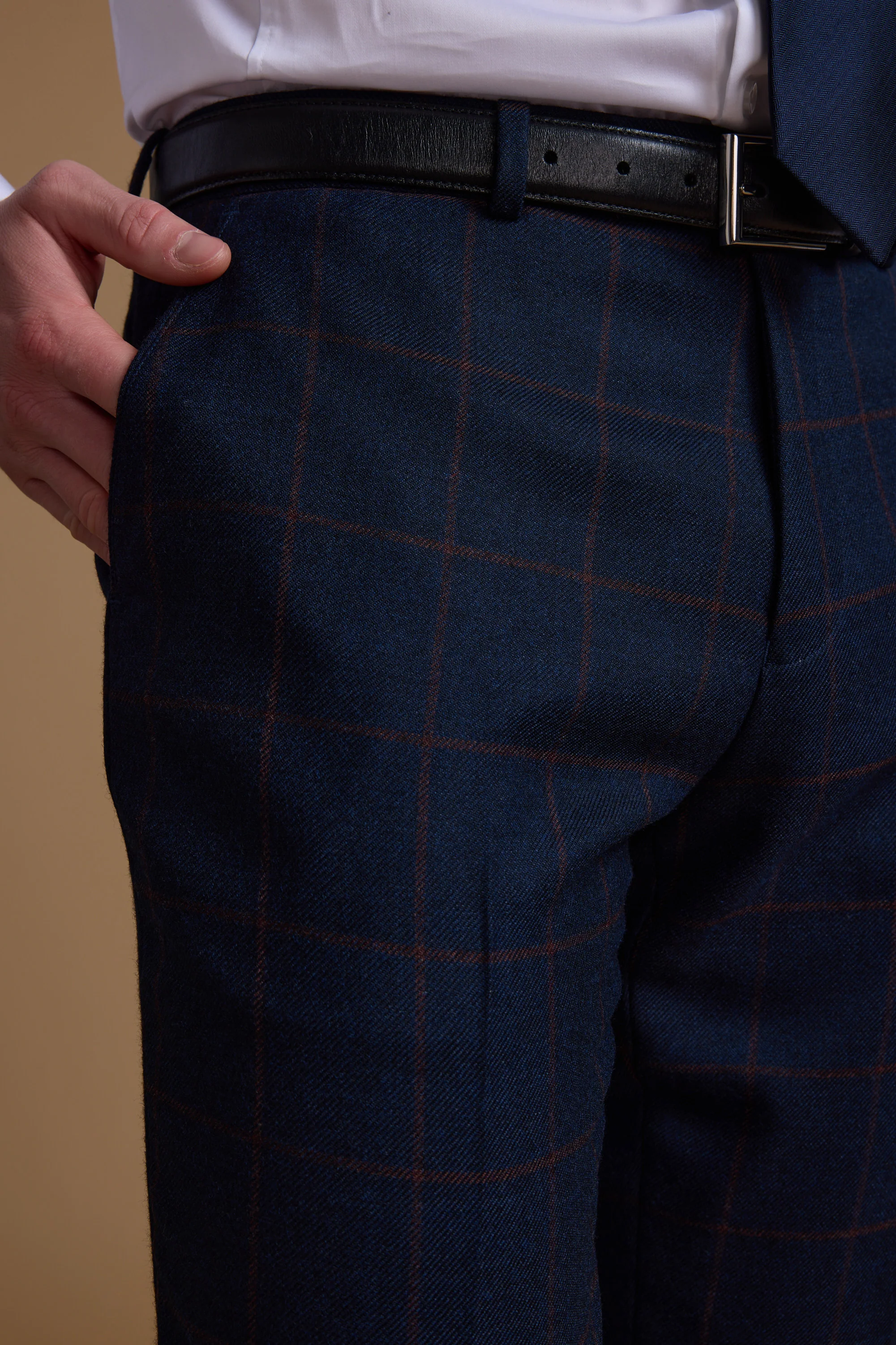 Exton Check Suit Trouser - Image 6