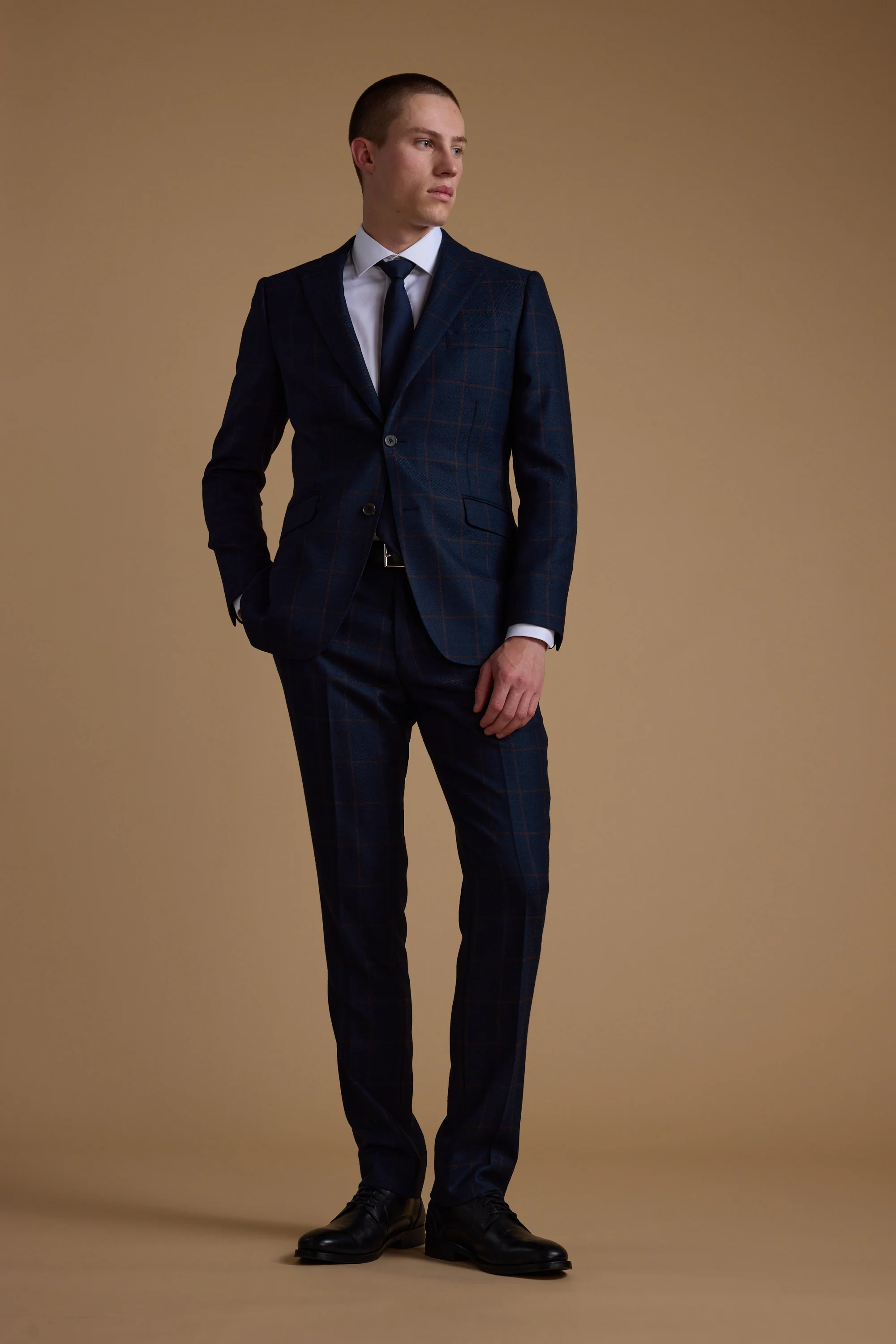 Exton Check Suit Trouser - Image 7