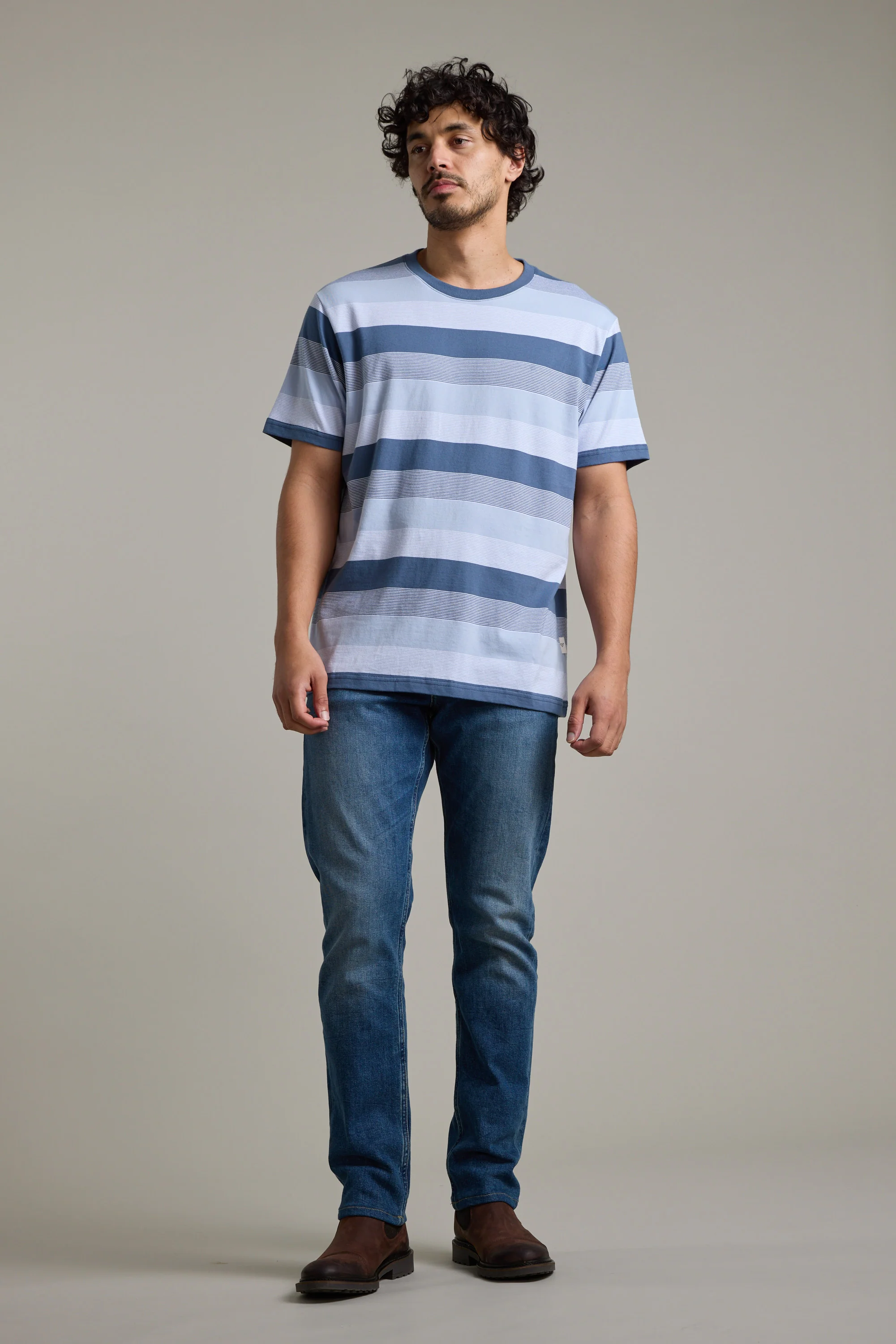 Fitzroy Stripe Tee - Image 4