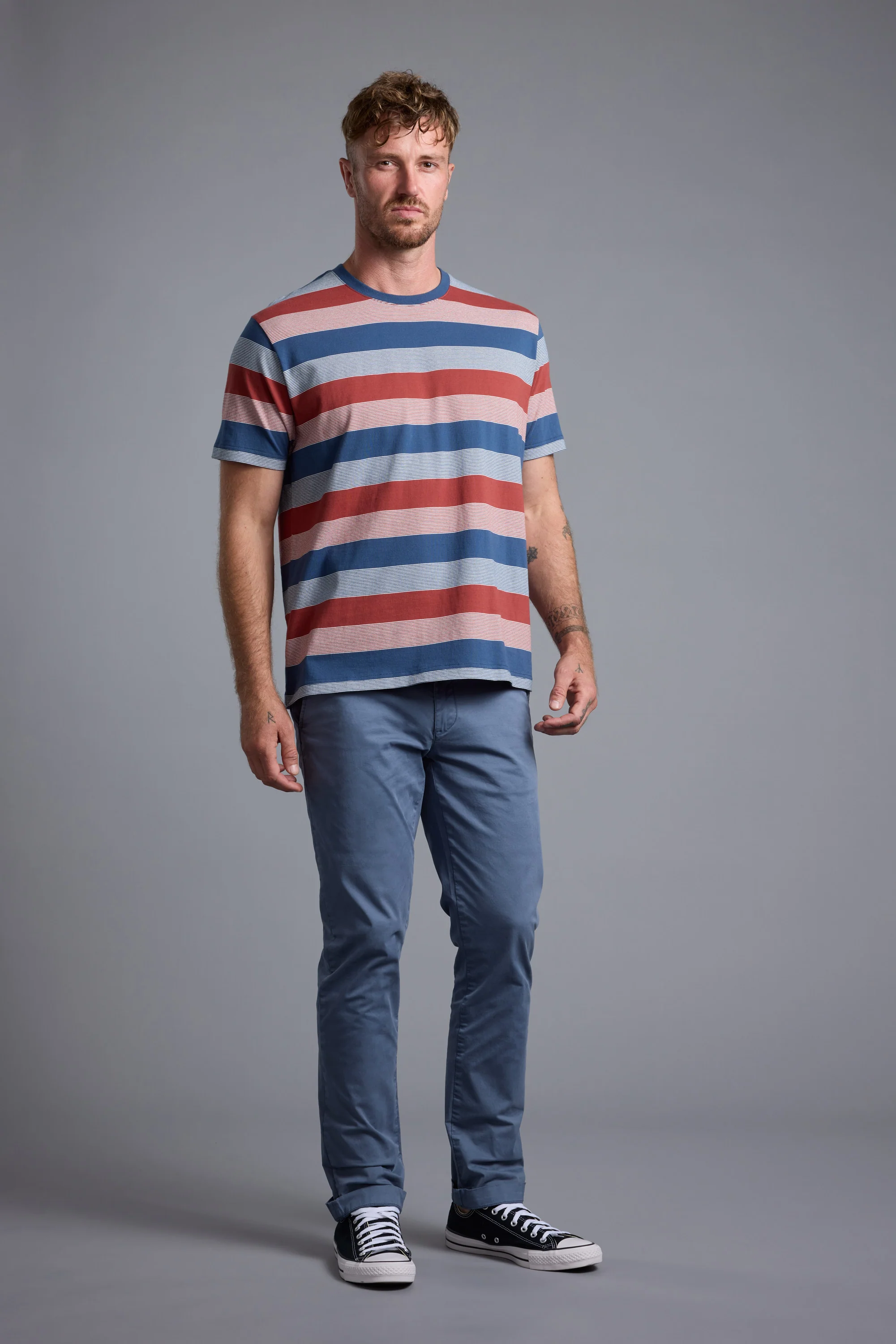 Fitzroy Stripe Tee - Image 3