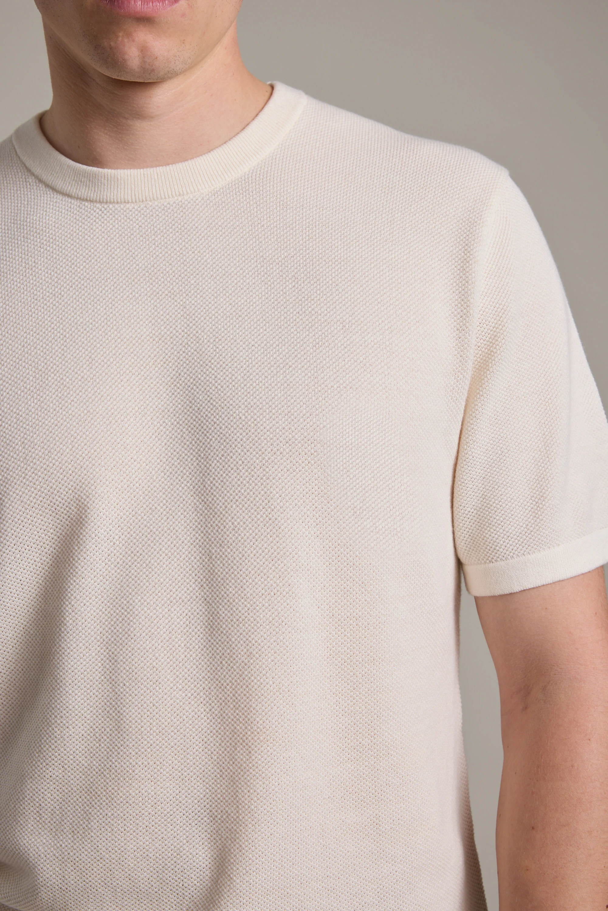 Flinders Cotton Knit Tee - Image 3