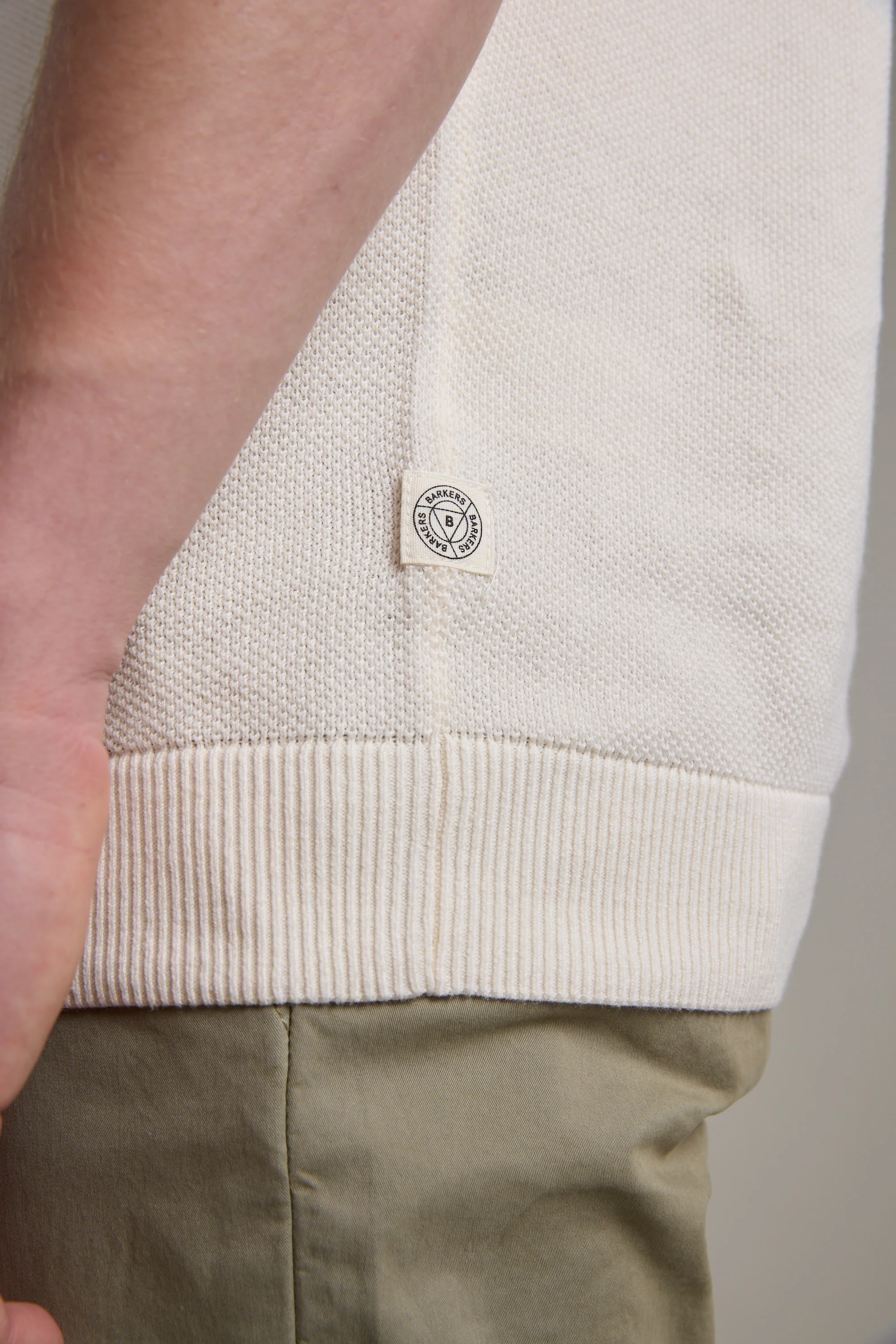 Flinders Cotton Knit Tee - Image 6