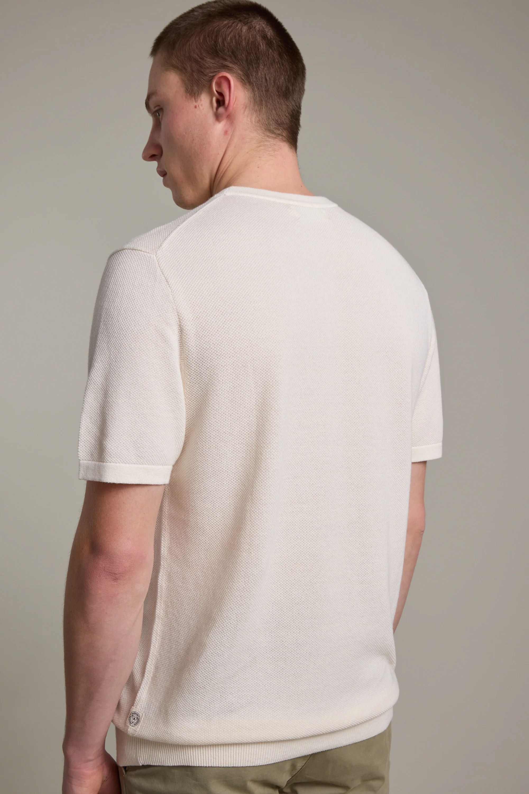 Flinders Cotton Knit Tee - Image 7