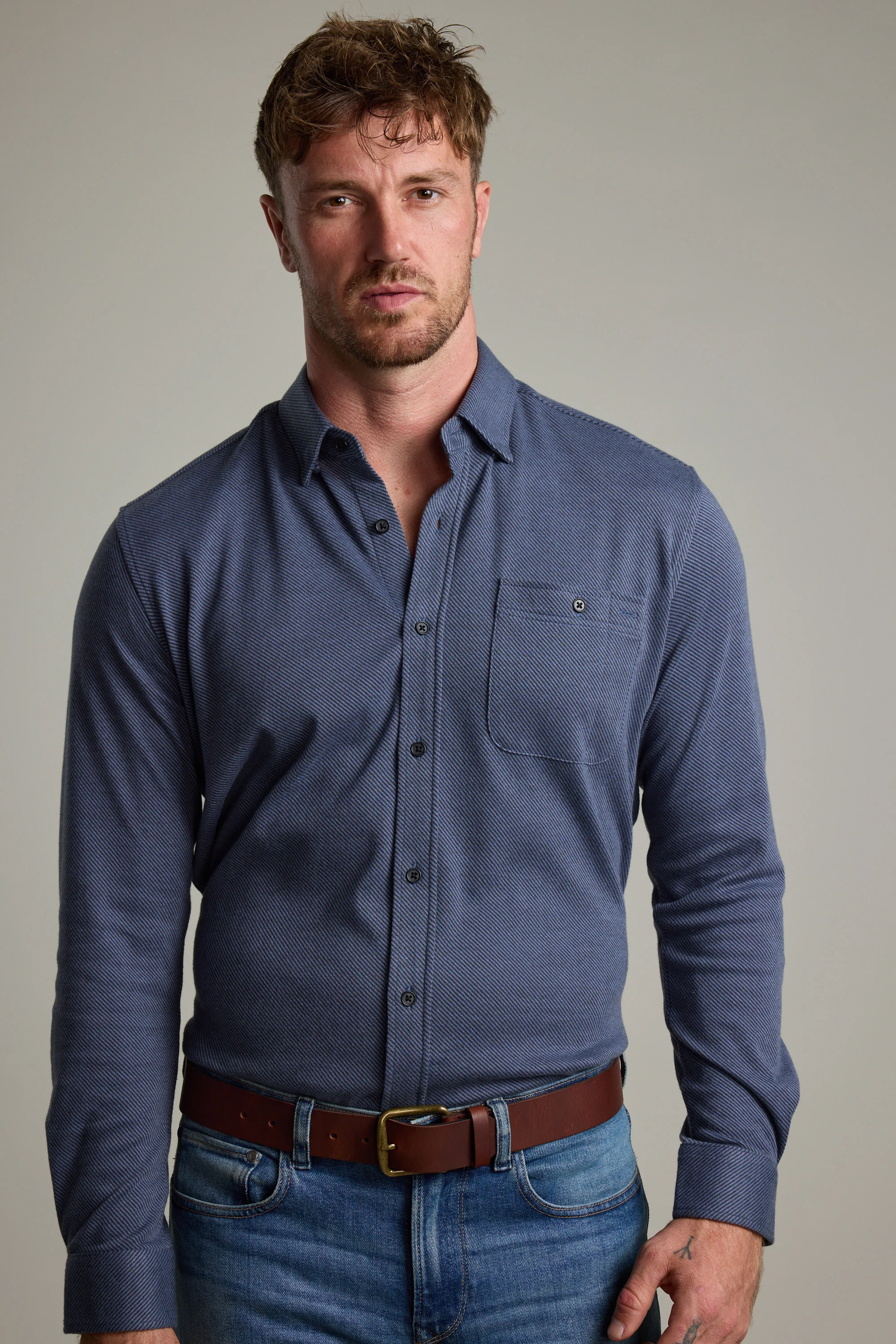 Francis Knitted Shirt - Image 3
