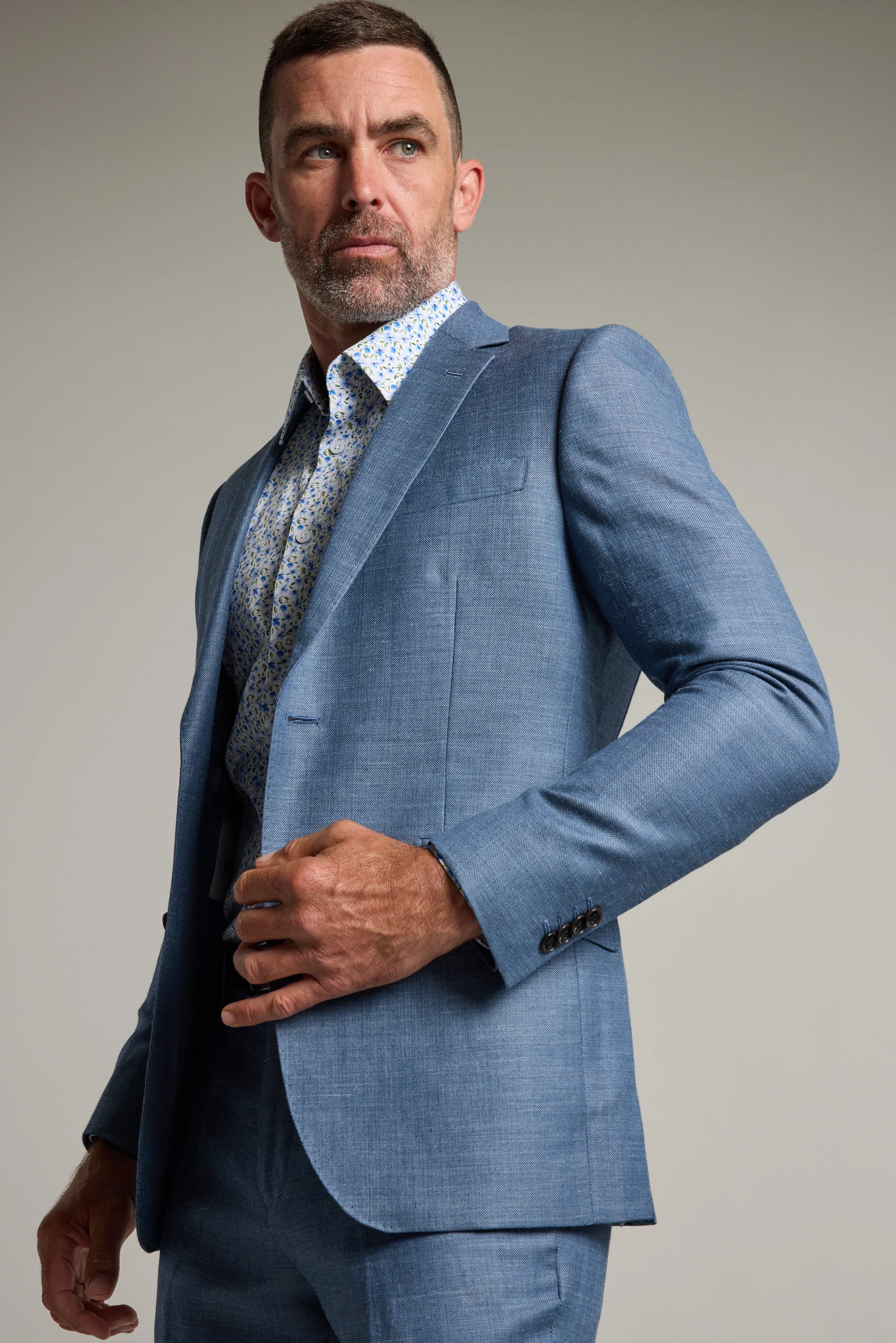 Garcia Linen Suit Jacket - Image 3