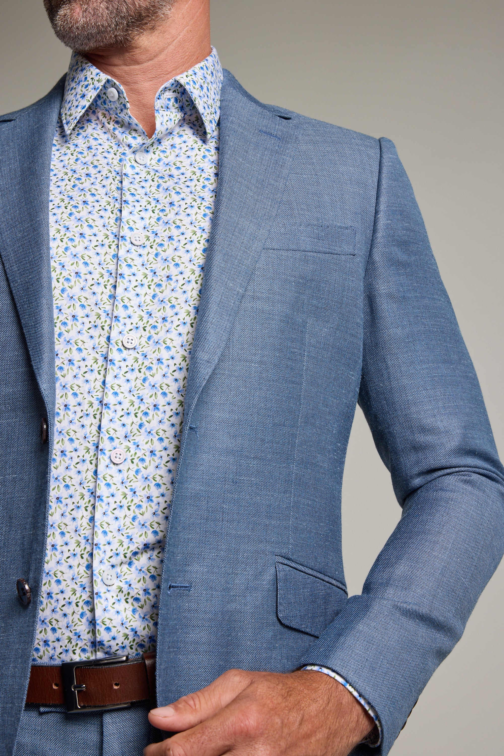 Garcia Linen Suit Jacket - Image 4