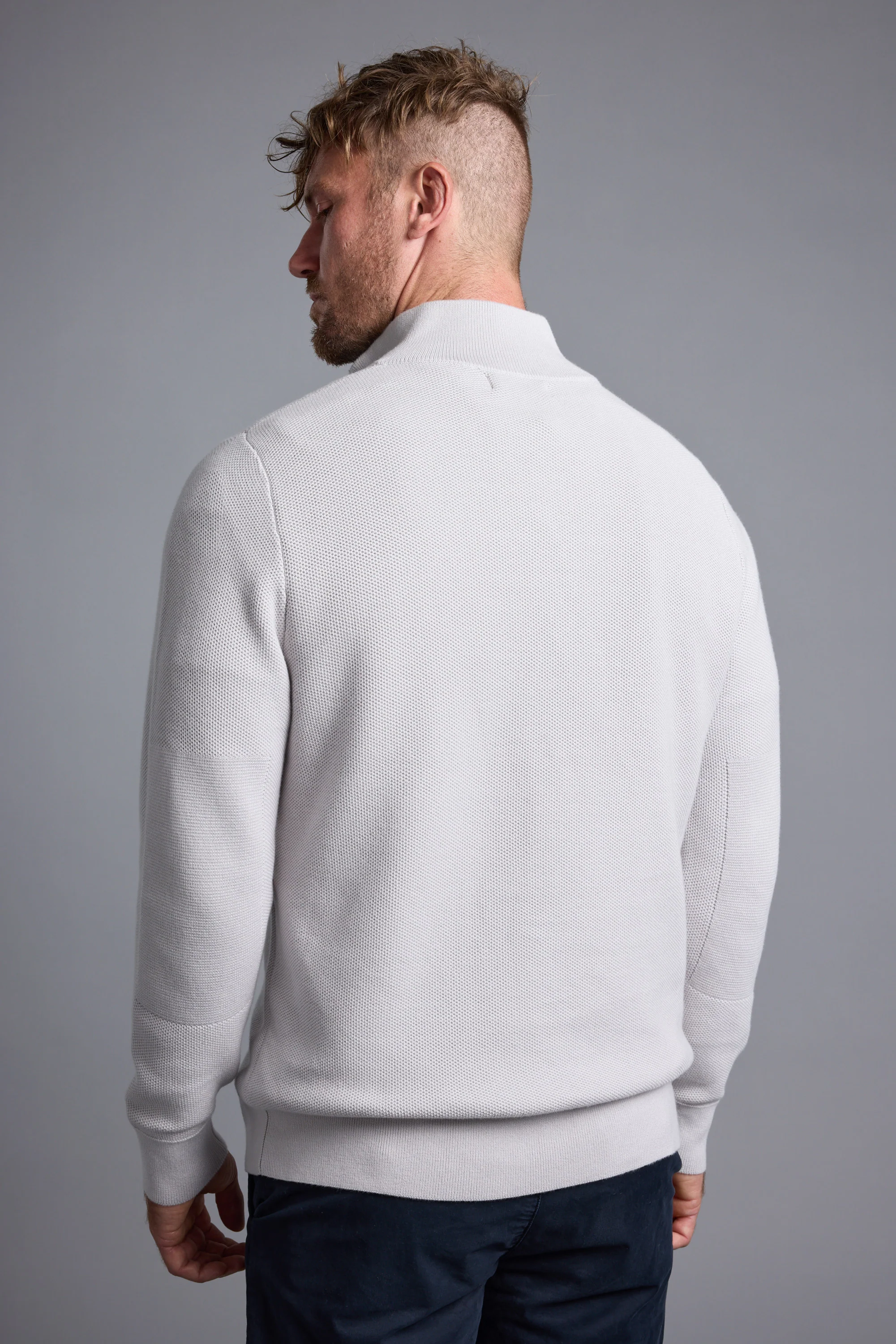 Gaston Cotton 1/4 Zip Sweater - Image 7