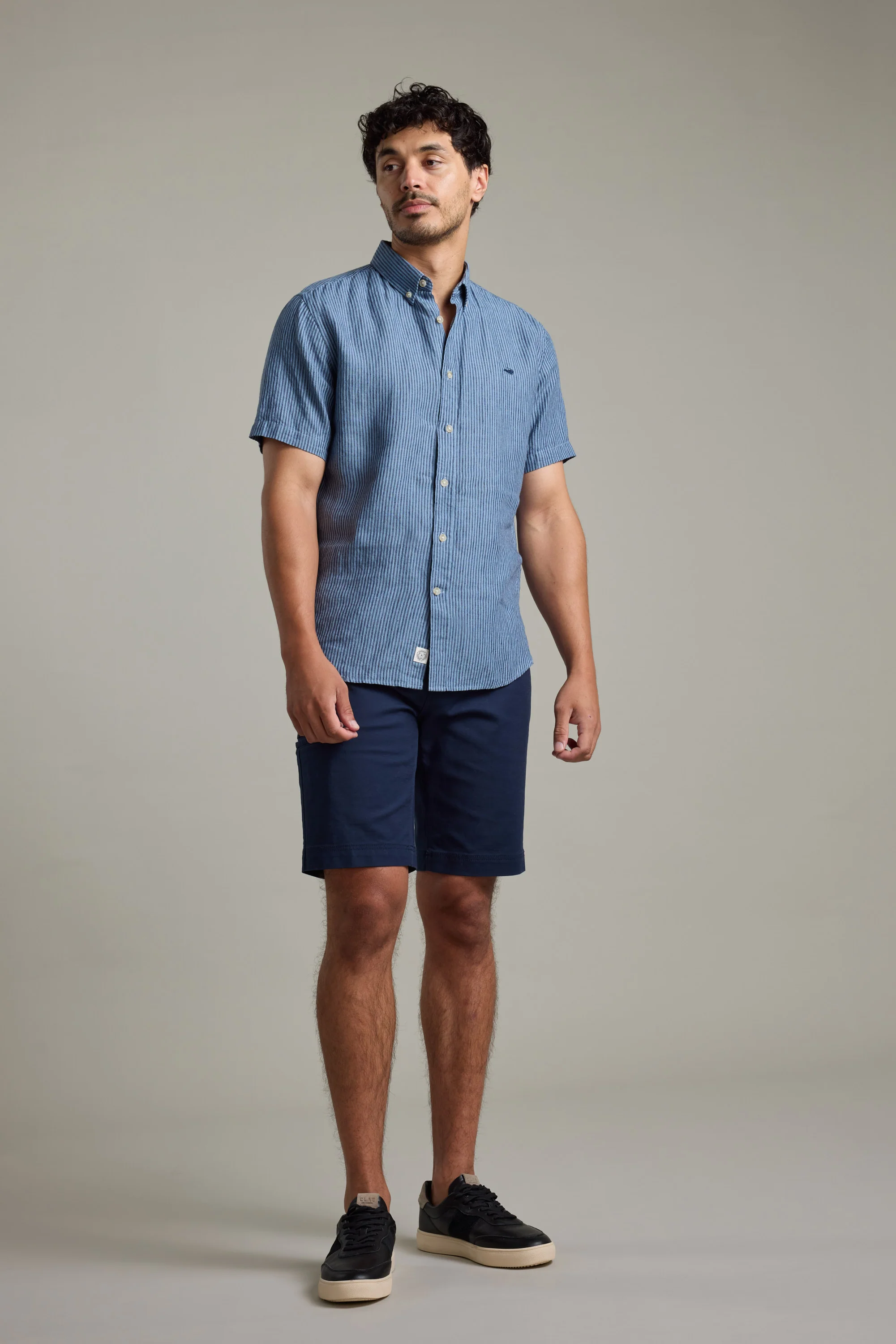 Gentry Striped Linen Shirt - Image 4