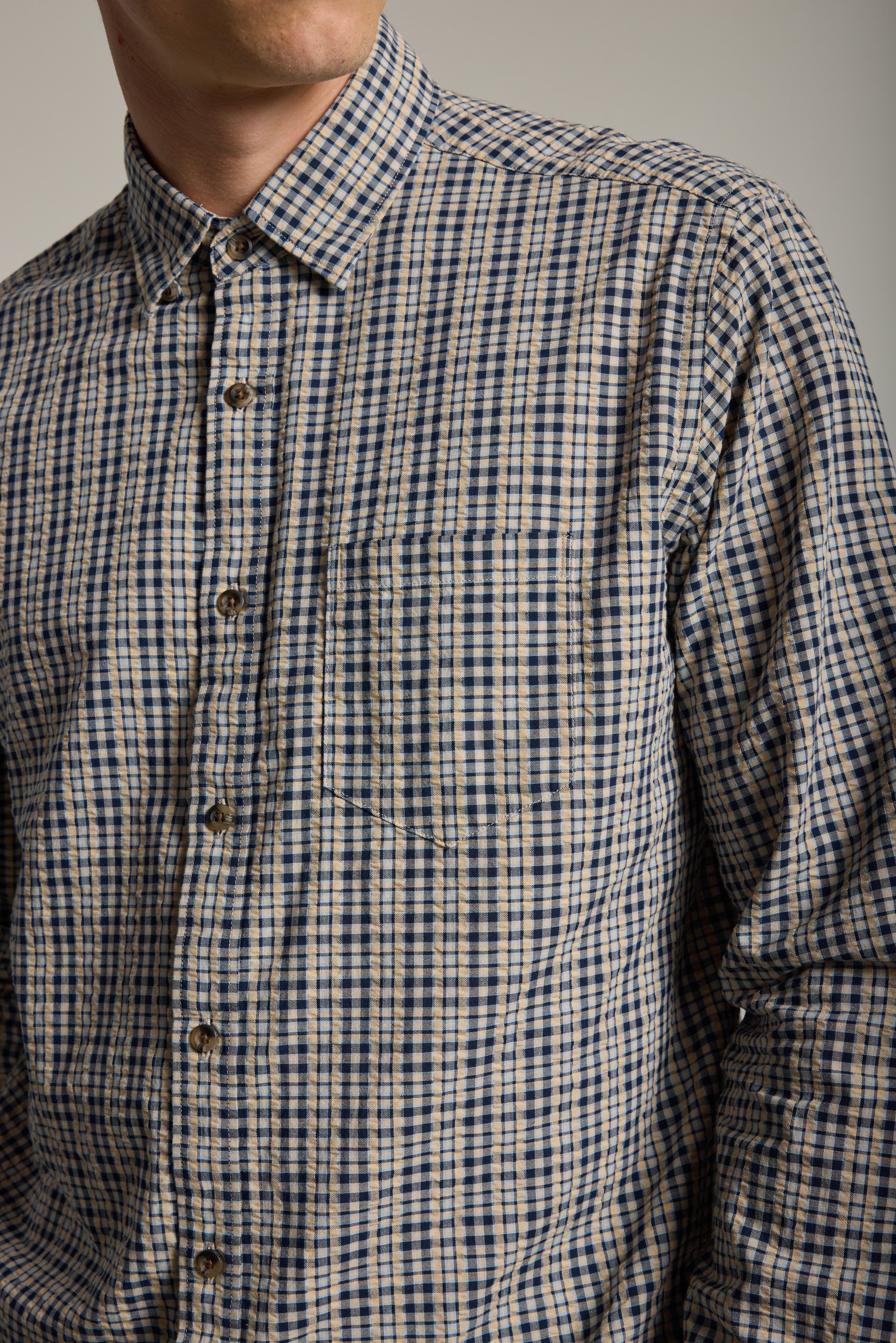 Goode Fine Check Shirt - Image 2
