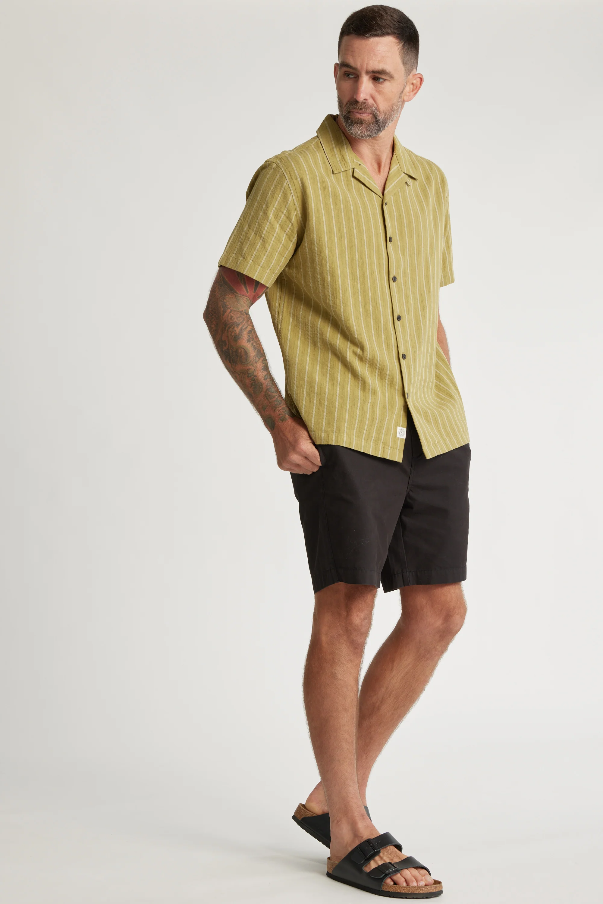 Goodwin Stripe Cuban Shirt - Image 3