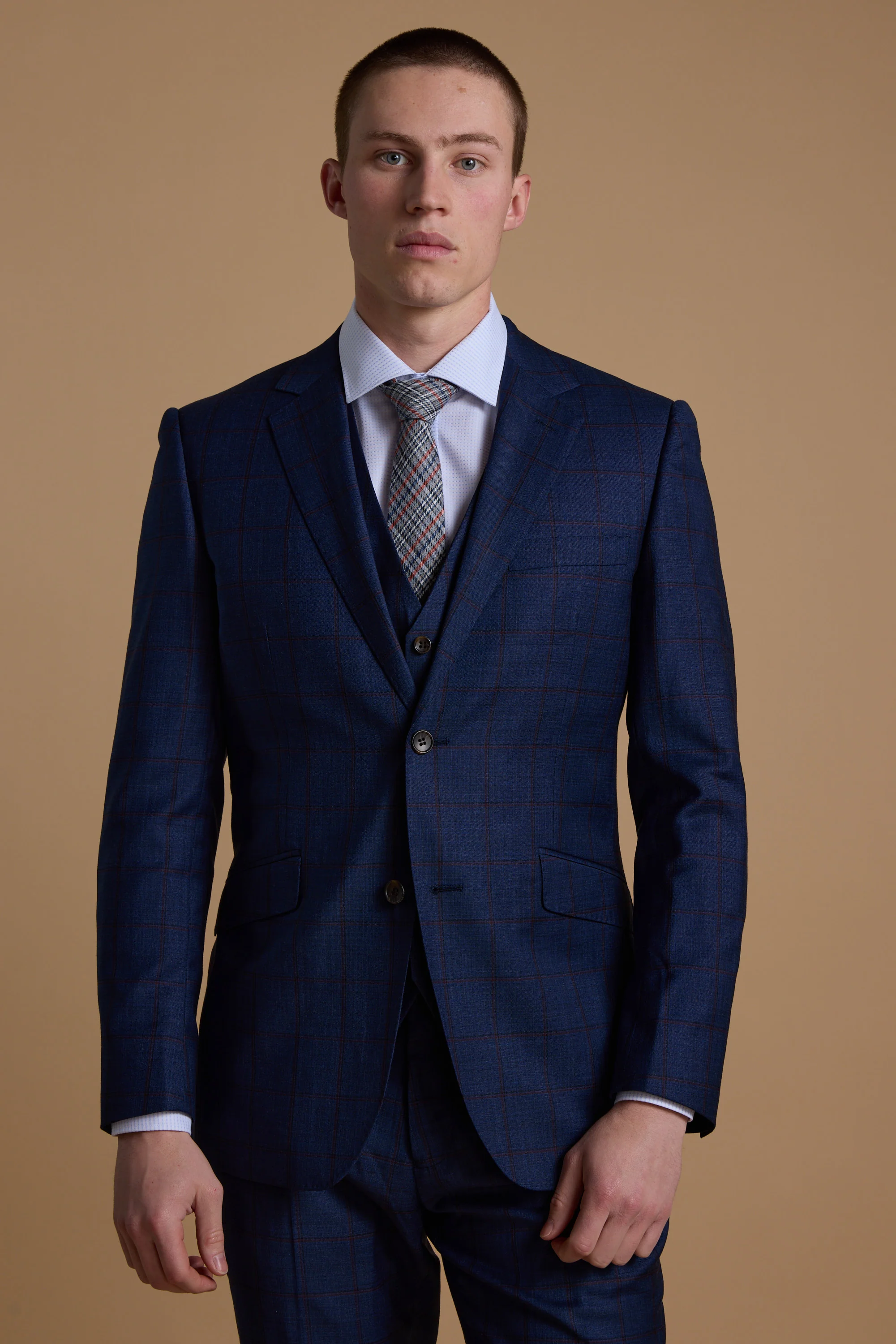Grafton Check Suit Jacket - Image 2