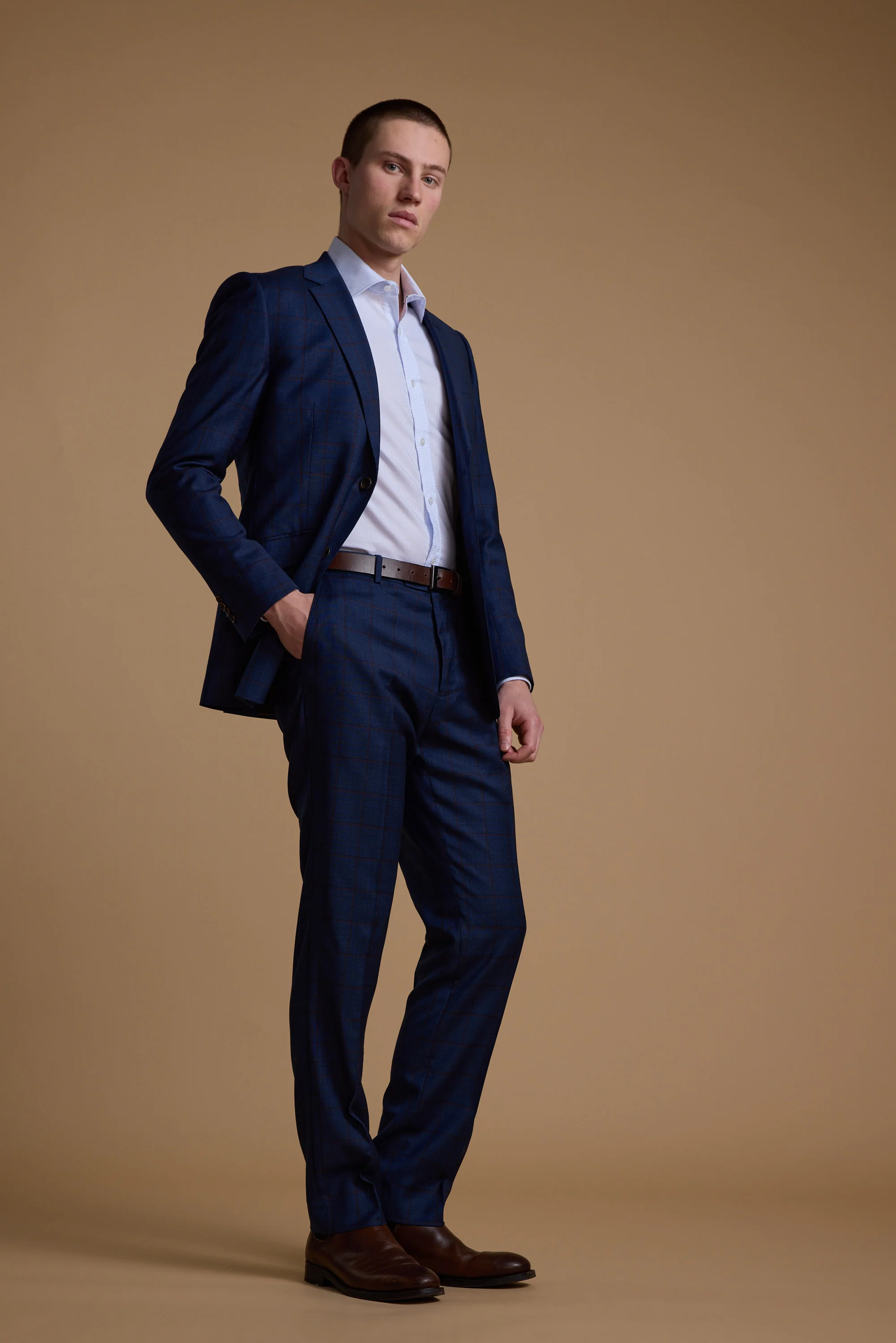 Grafton Check Suit Jacket - Image 6