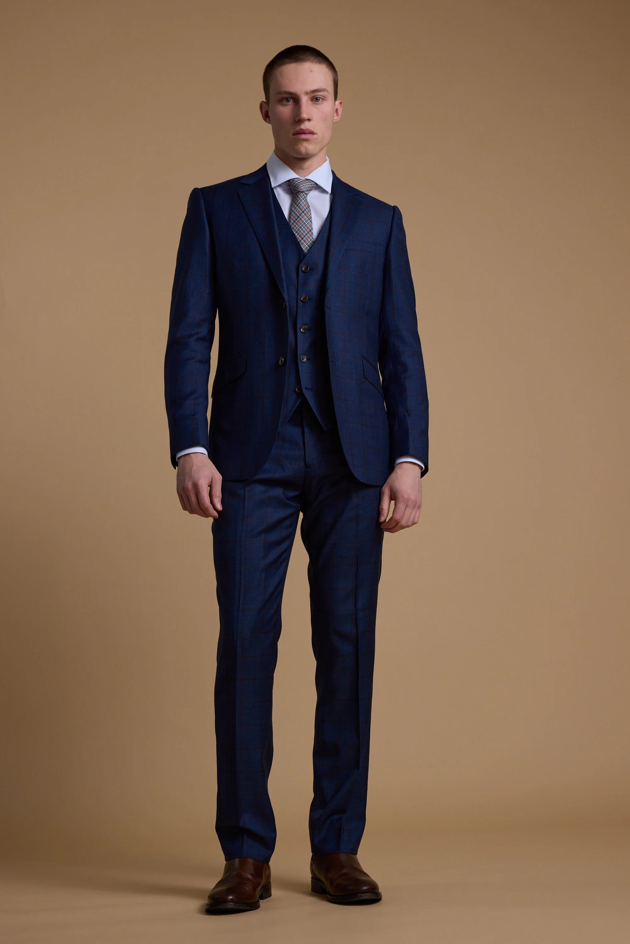 Grafton Check Suit Trouser - Image 3