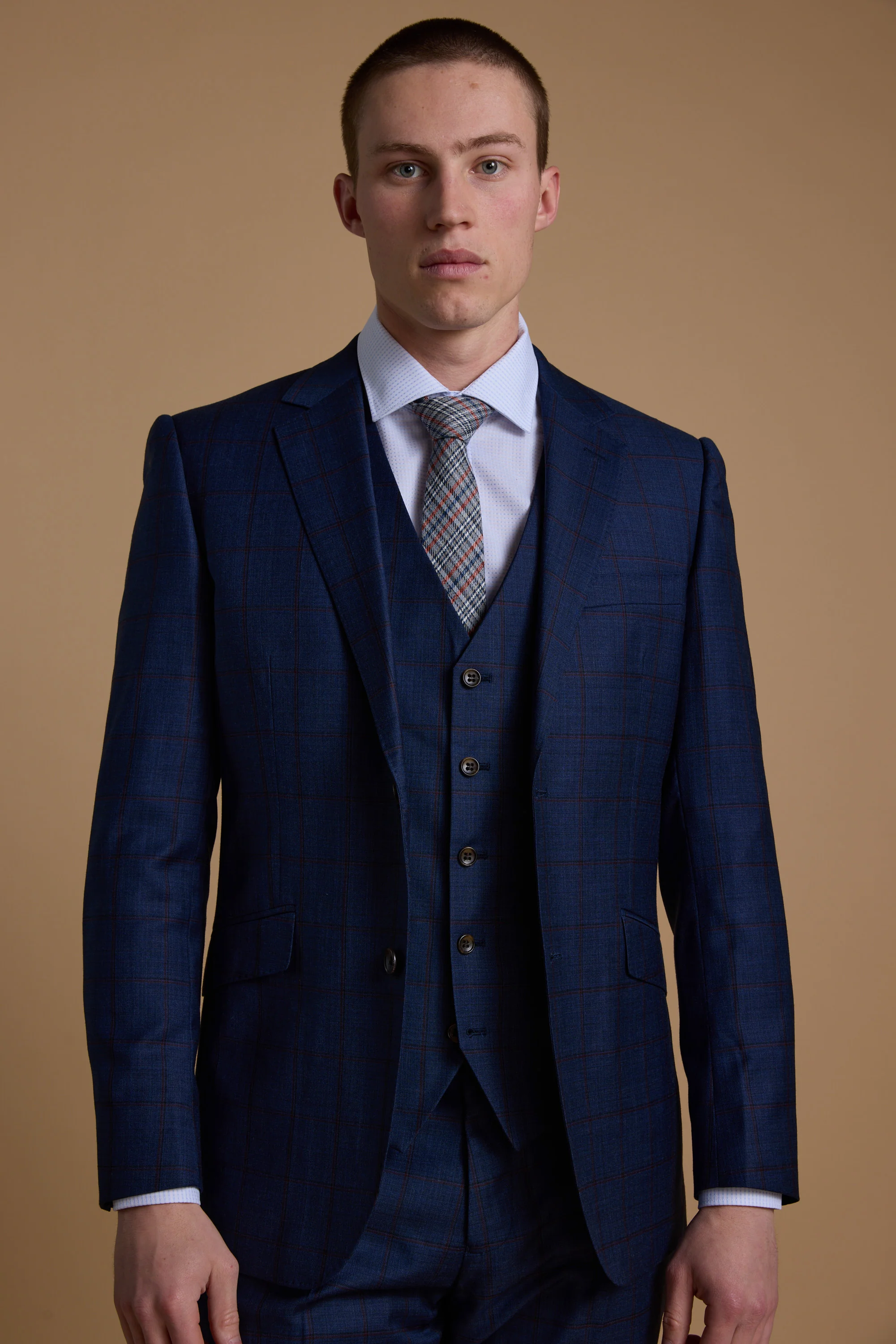 Grafton Check Waistcoat - Image 8