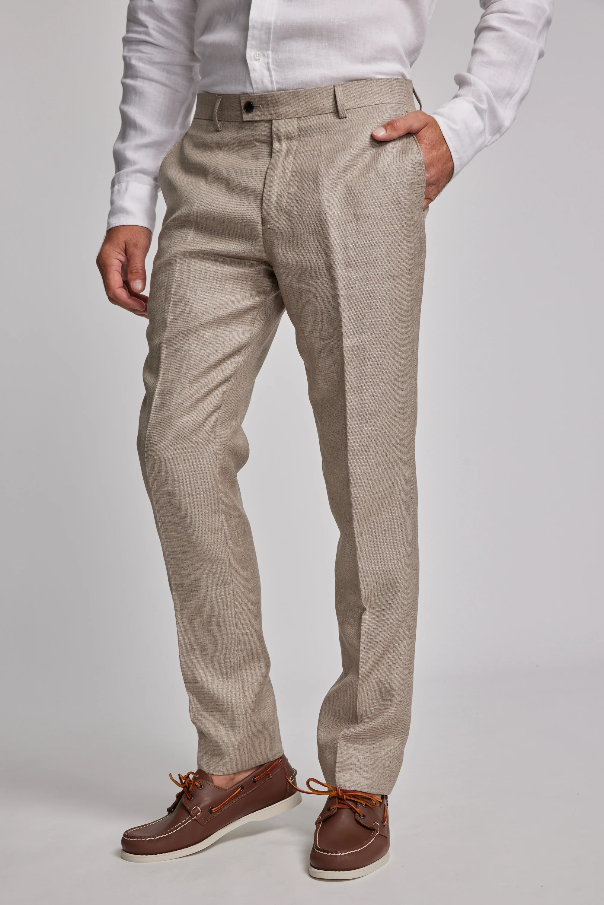 Grantley Linen Suit Trouser - Image 2