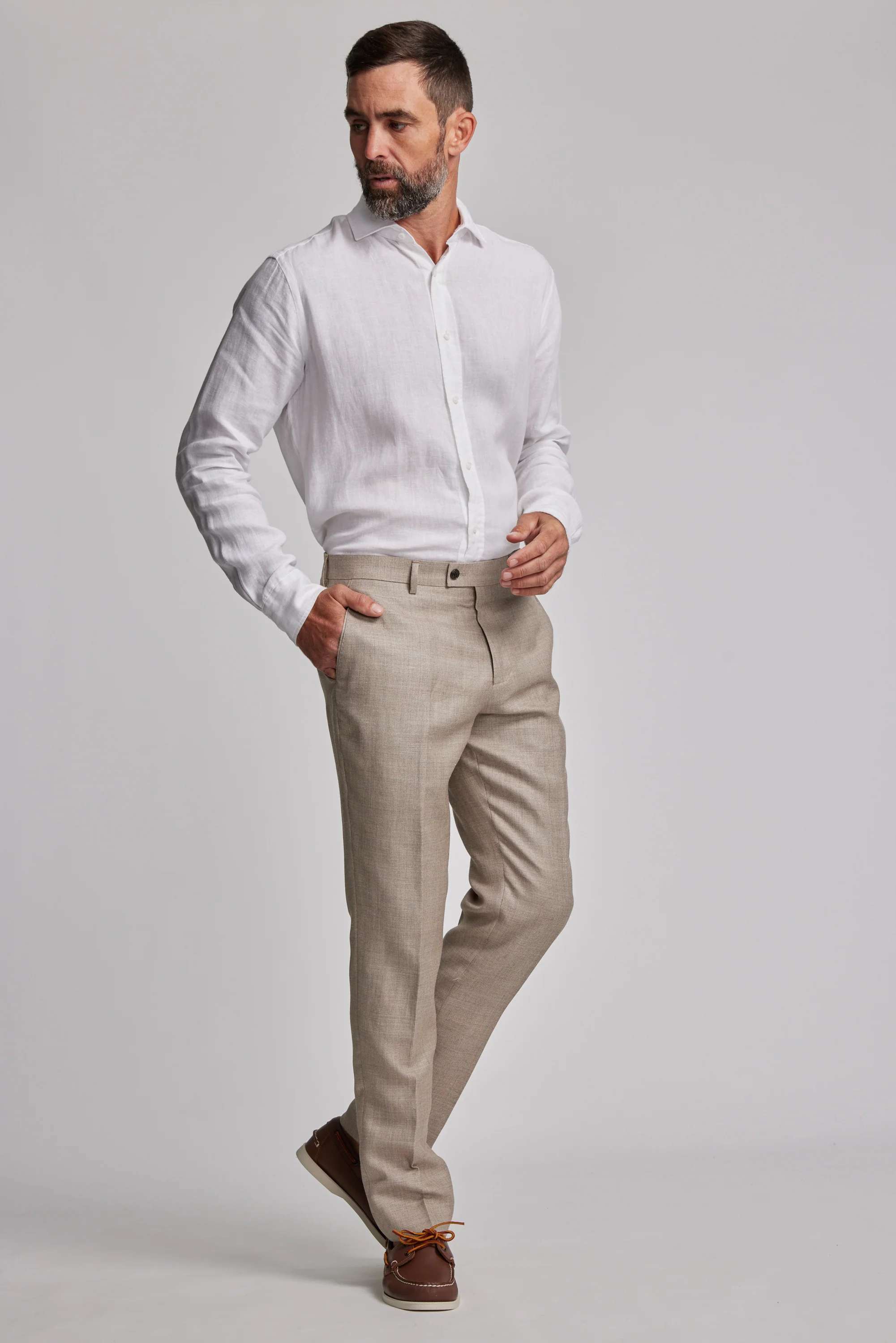 Grantley Linen Suit Trouser - Image 6