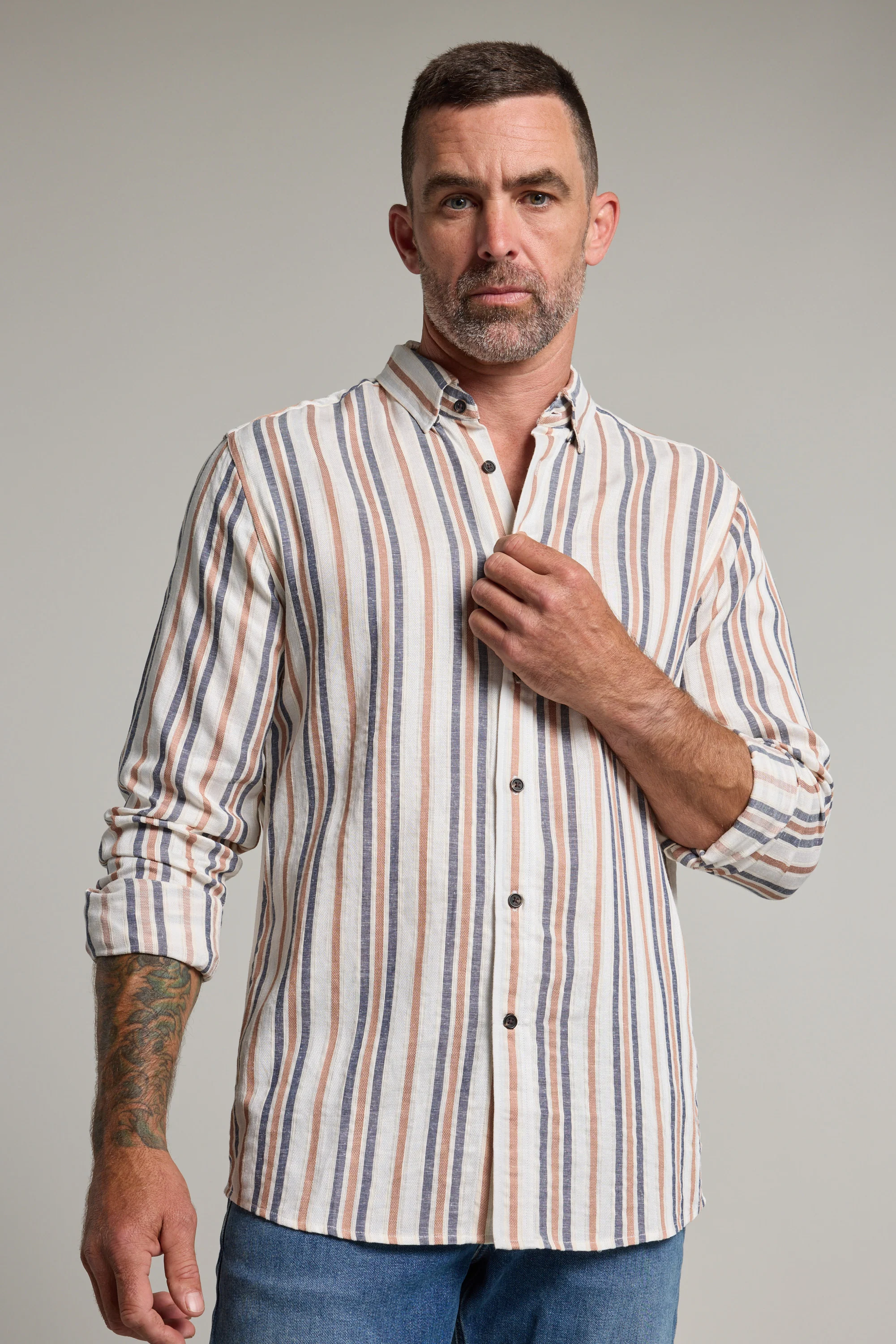 Haden Stripe Shirt - Image 4