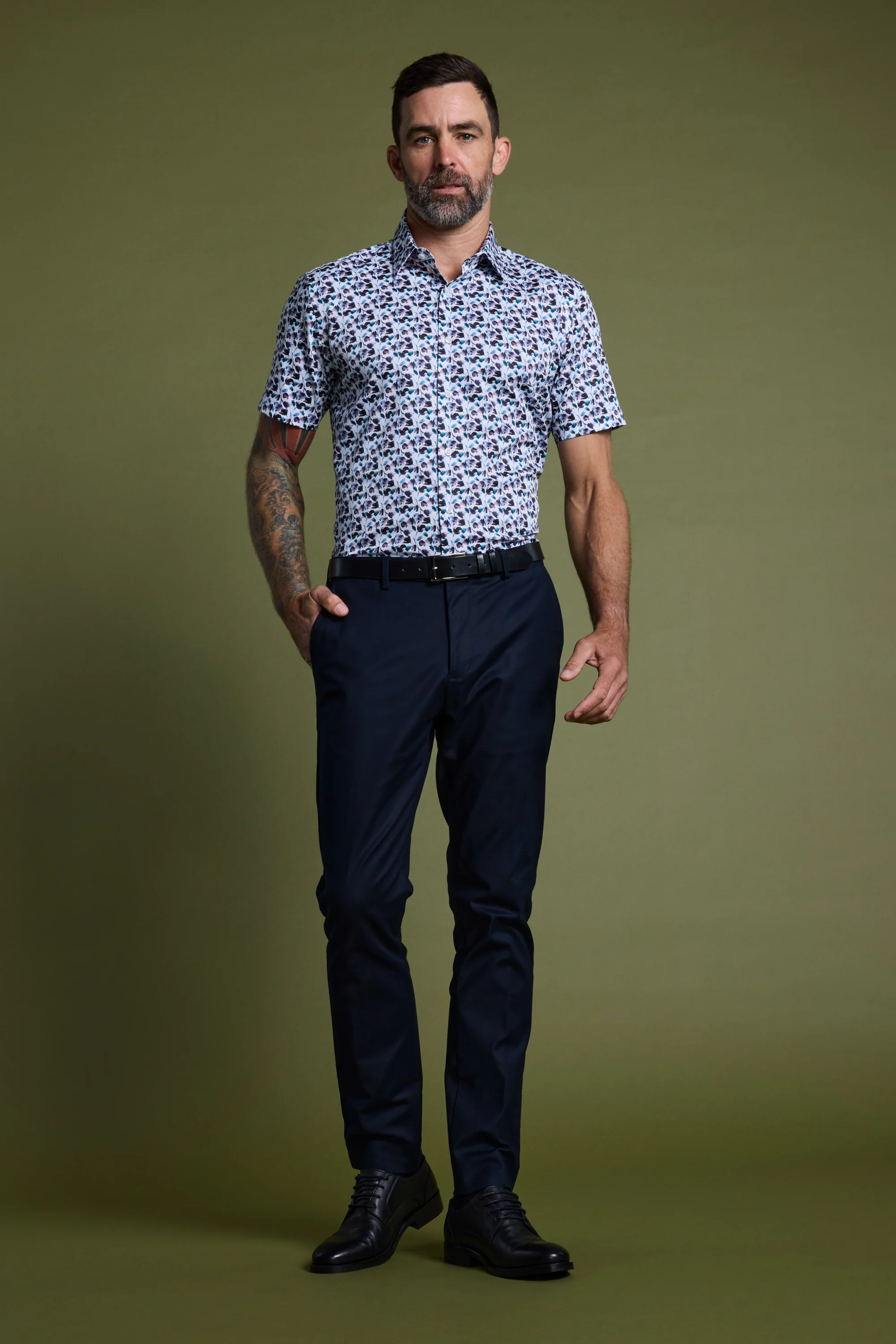 Halbert Print Shirt - Image 3