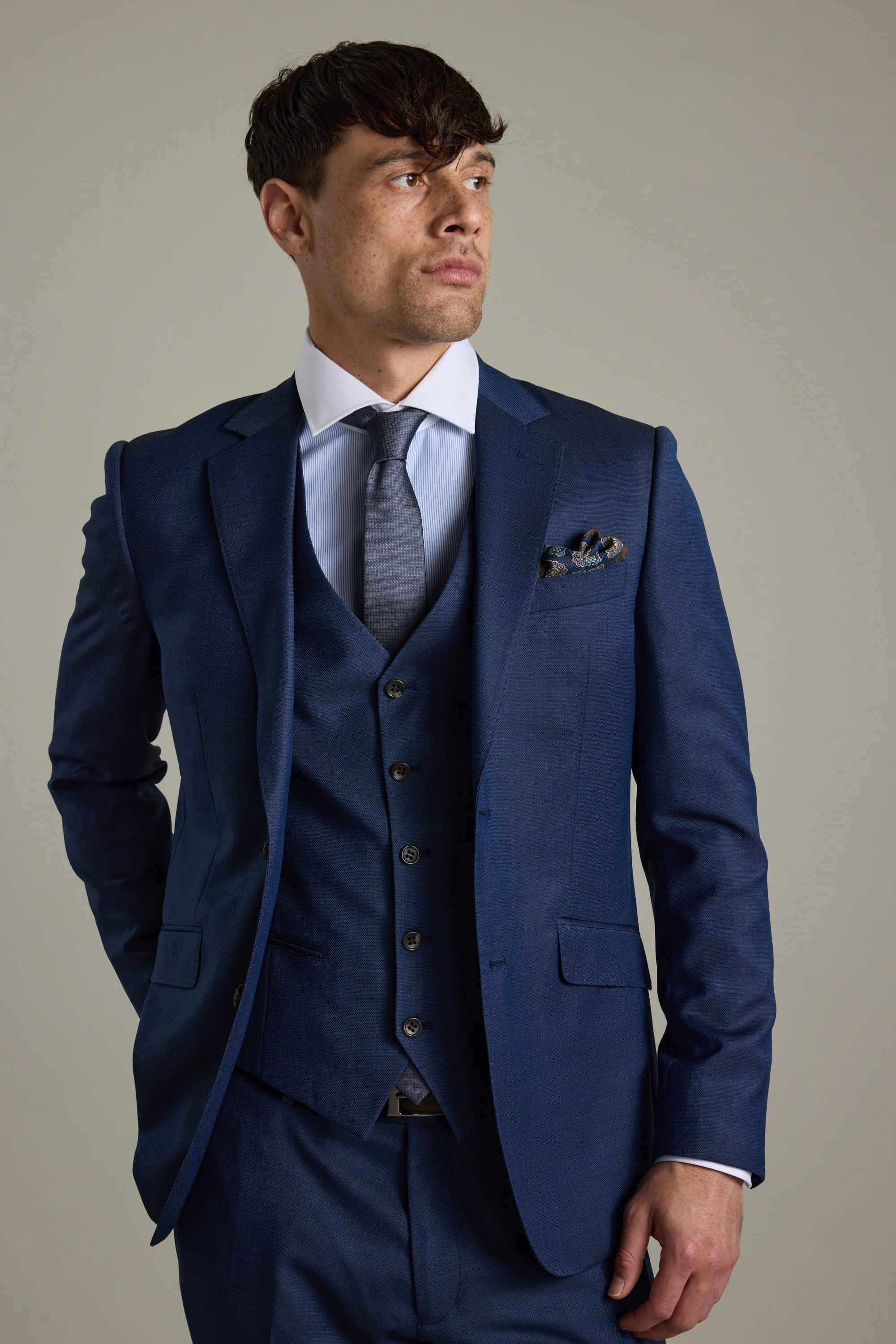 Halleys Texture Suit Jacket - Image 4