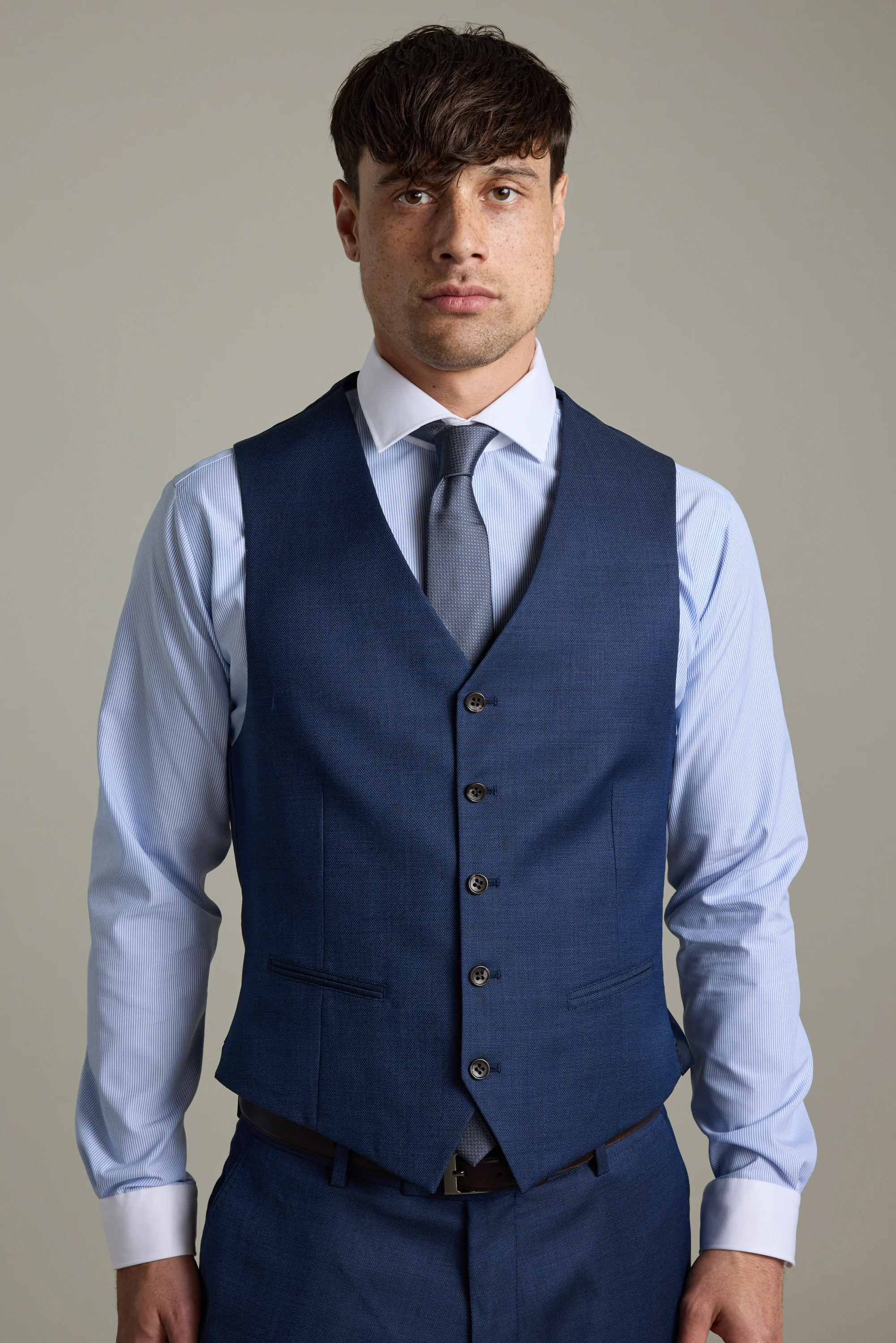 Halleys Texture Waistcoat - Image 6