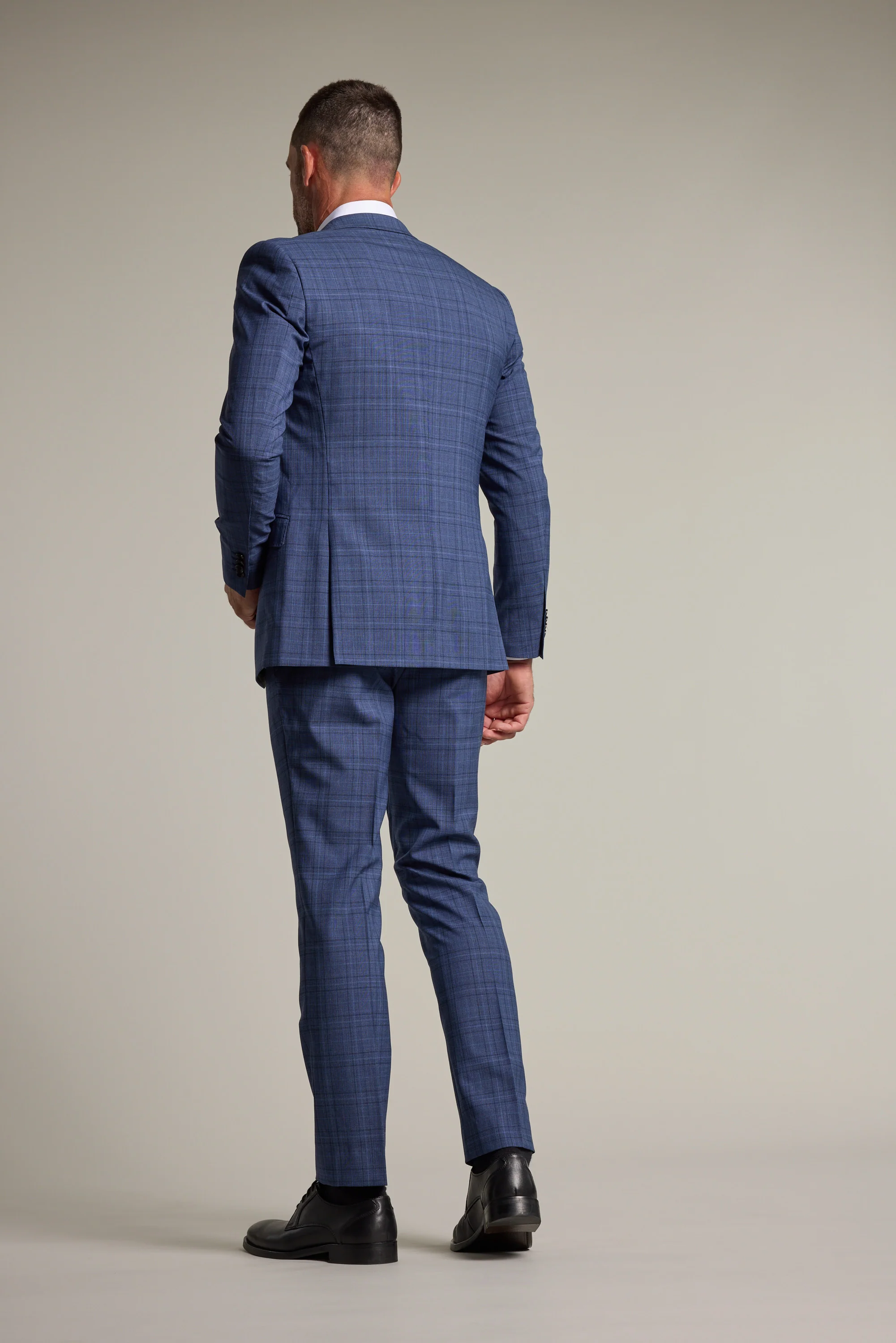 Hanson Check Suit Jacket - Image 5