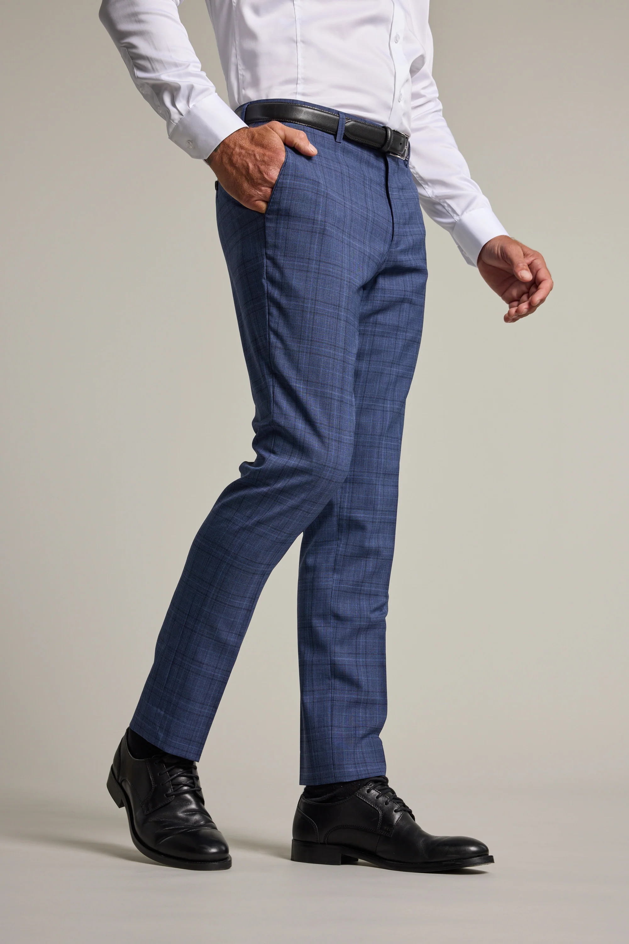 Hanson Check Suit Trouser - Image 3