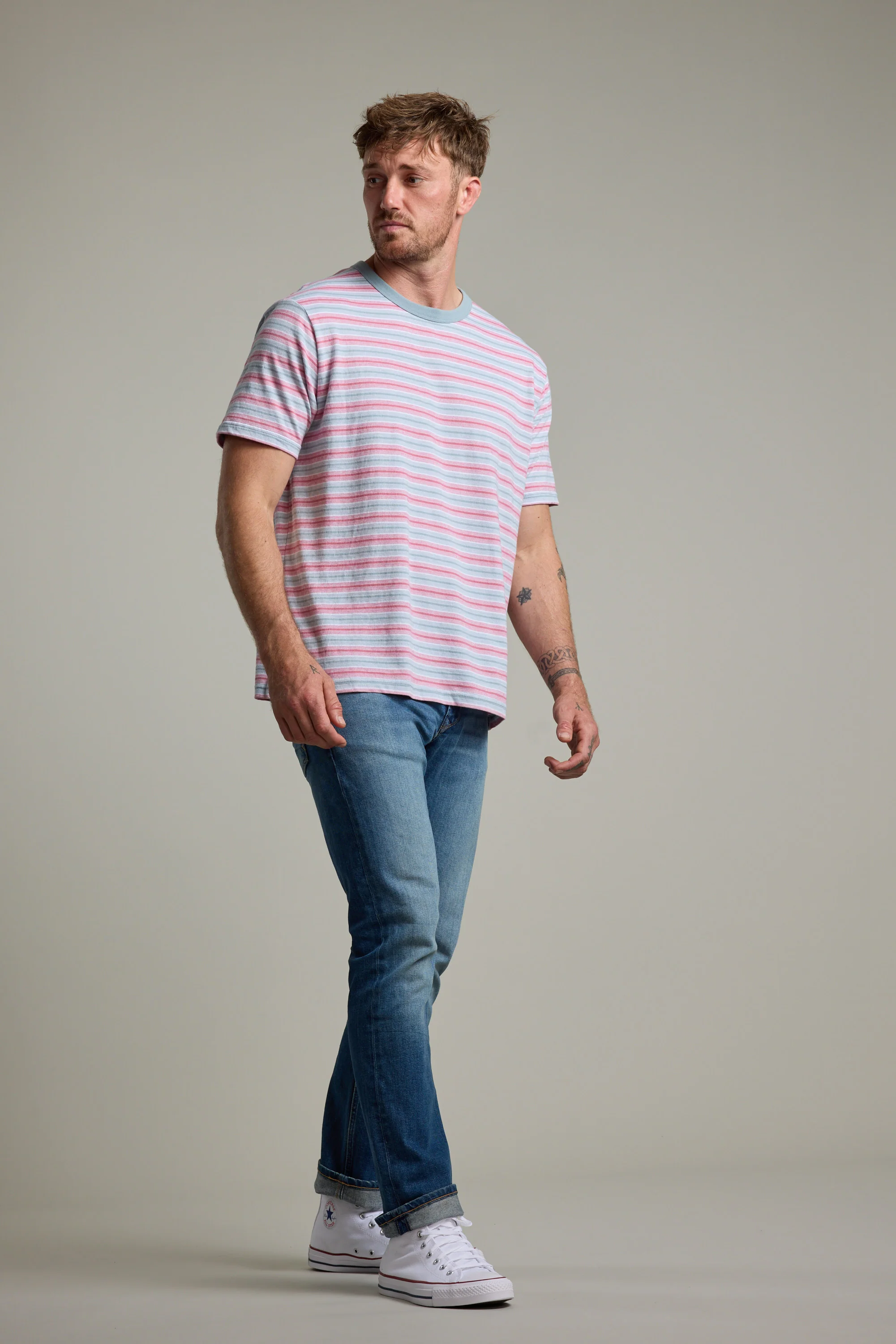 Heanes Stripe Tee - Image 2