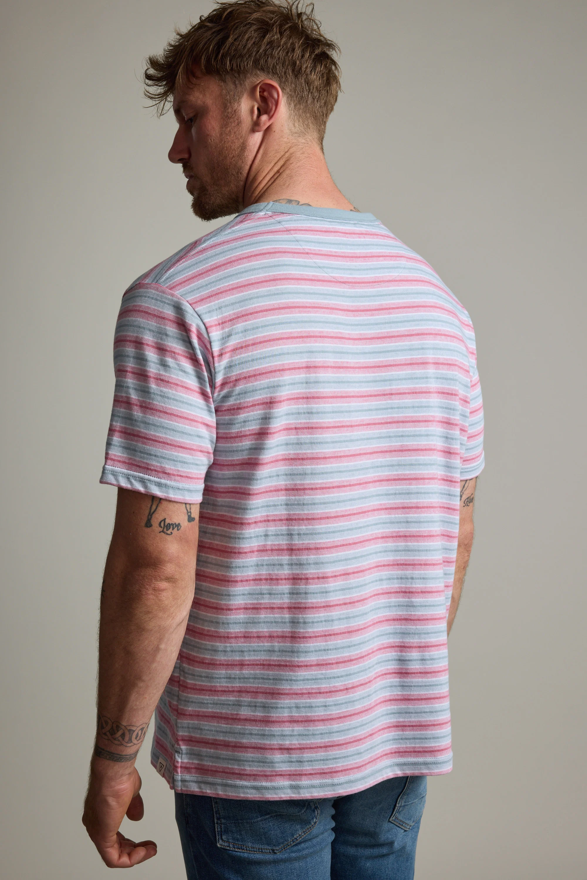 Heanes Stripe Tee - Image 6
