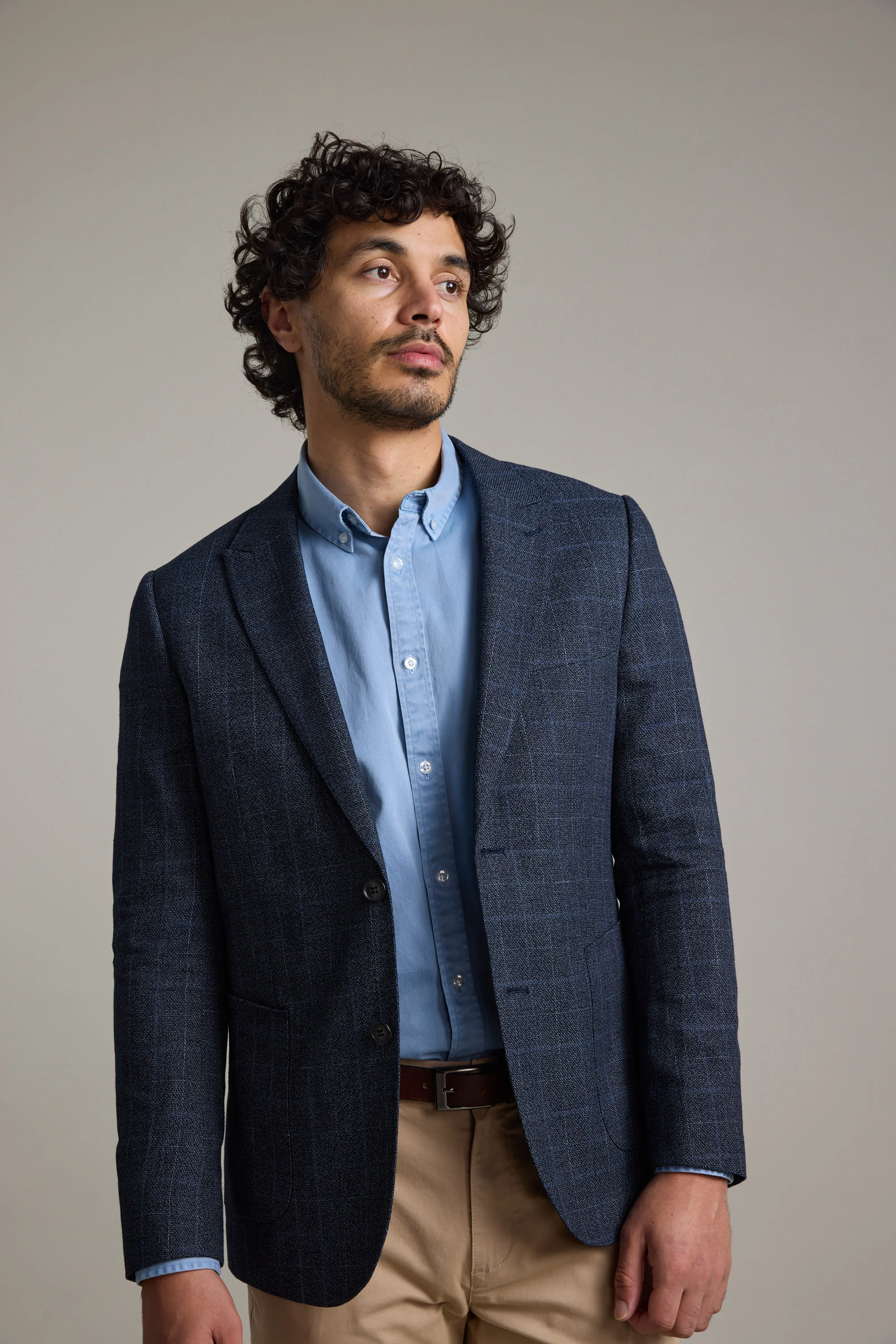 Henson Check Blazer - Image 5