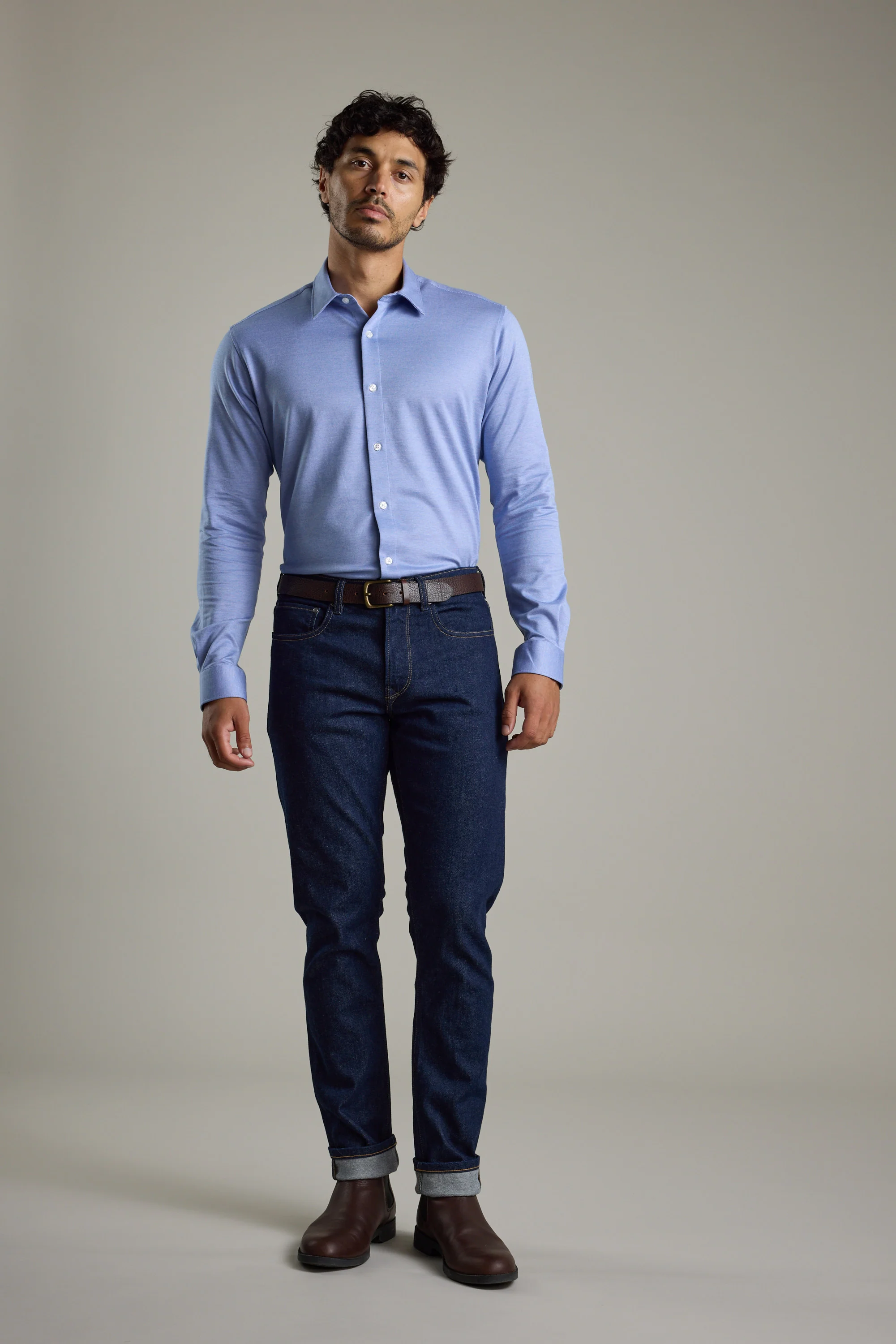 Hilton Knit Business Shirt - Image 3