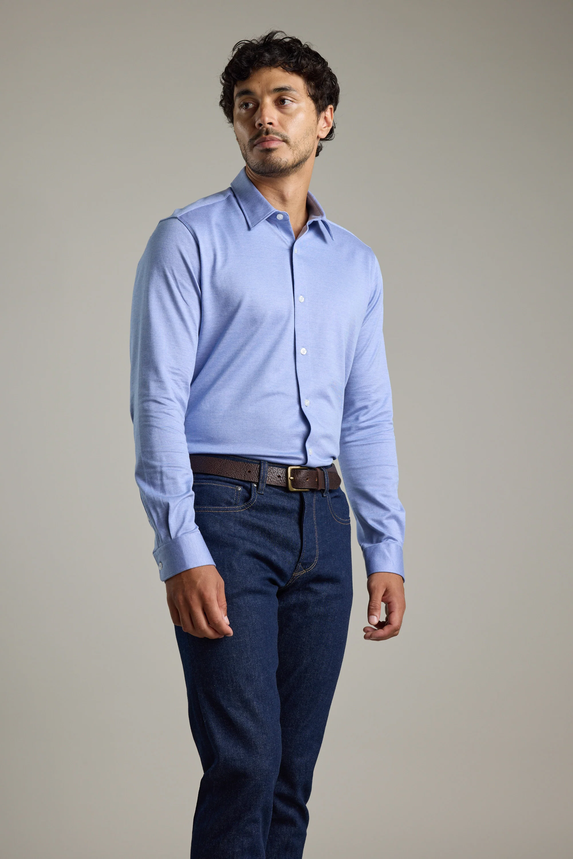 Hilton Knit Business Shirt - Image 4